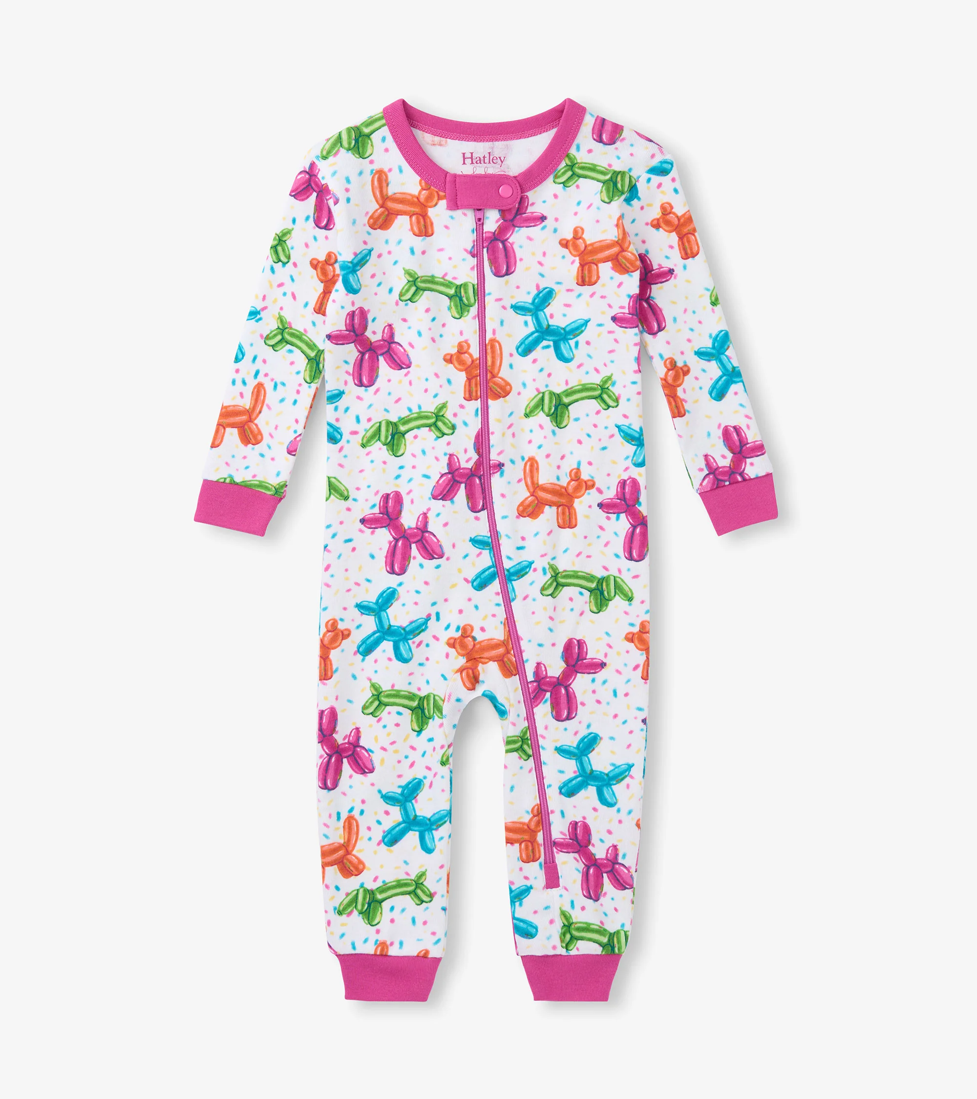 Baby Girls Balloon Pets Cotton Sleeper