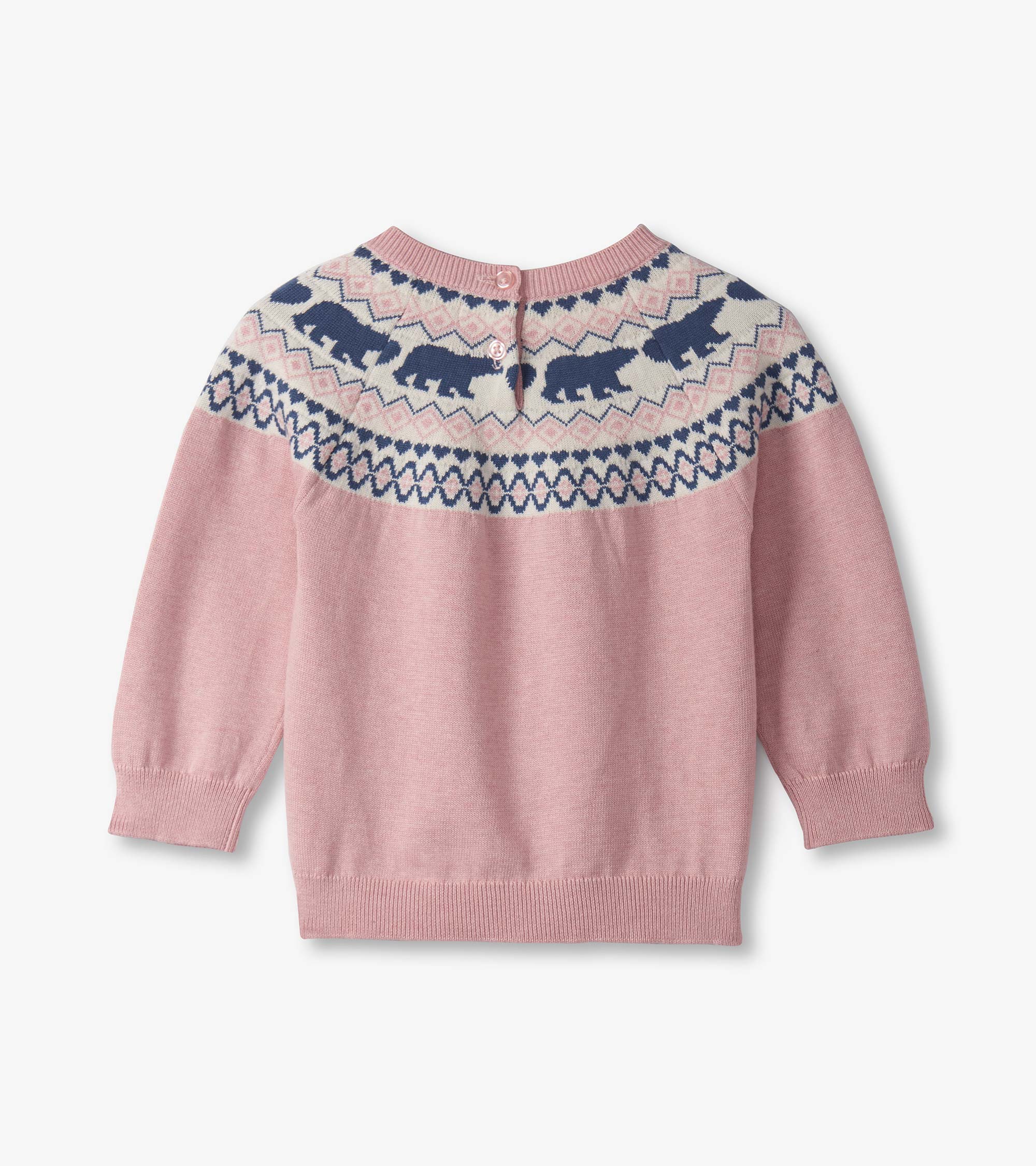 Baby Girls Bear Pull On Sweater Set - Image 4
