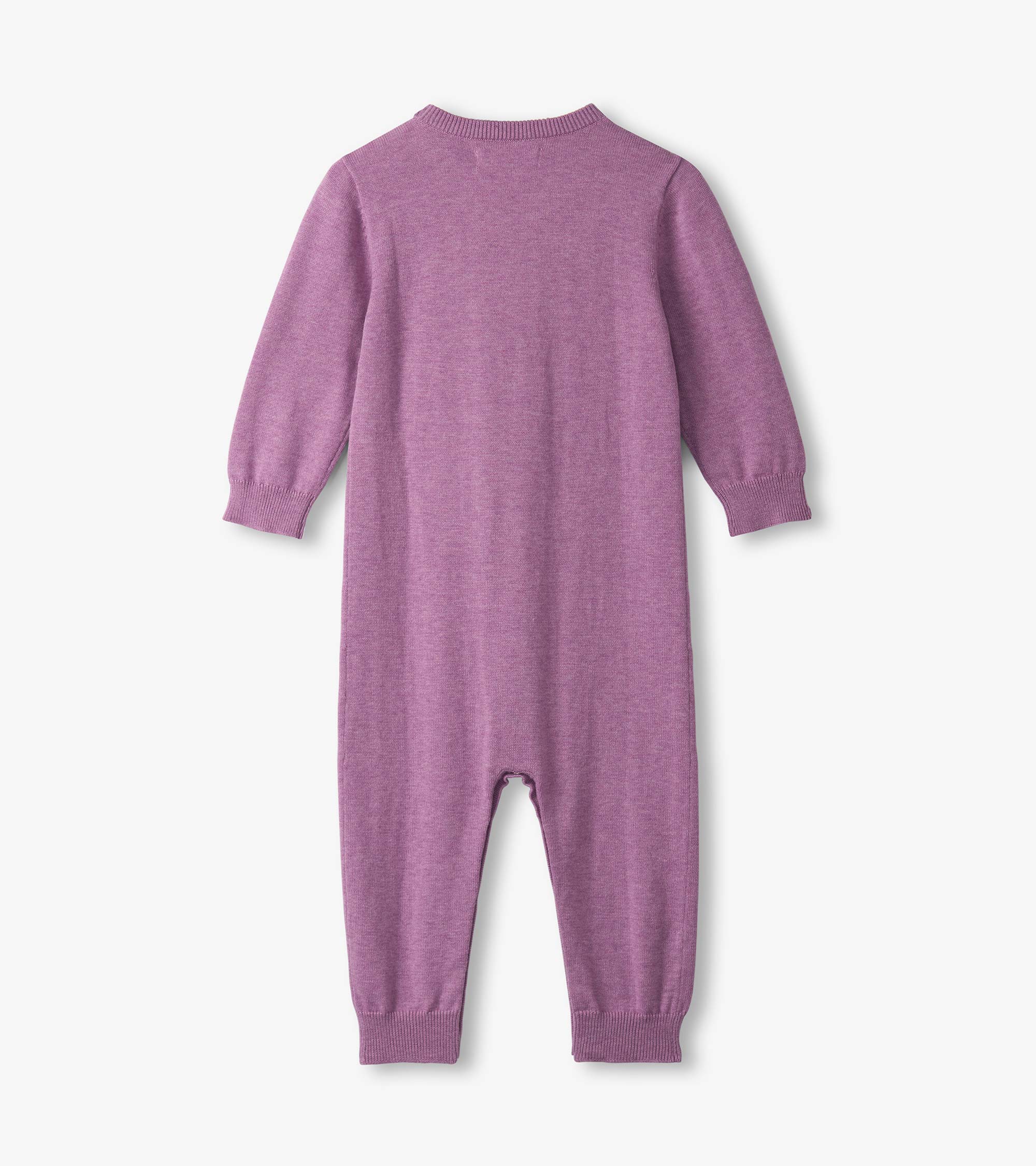 Baby Girls Hearts Sweater Romper - Image 2