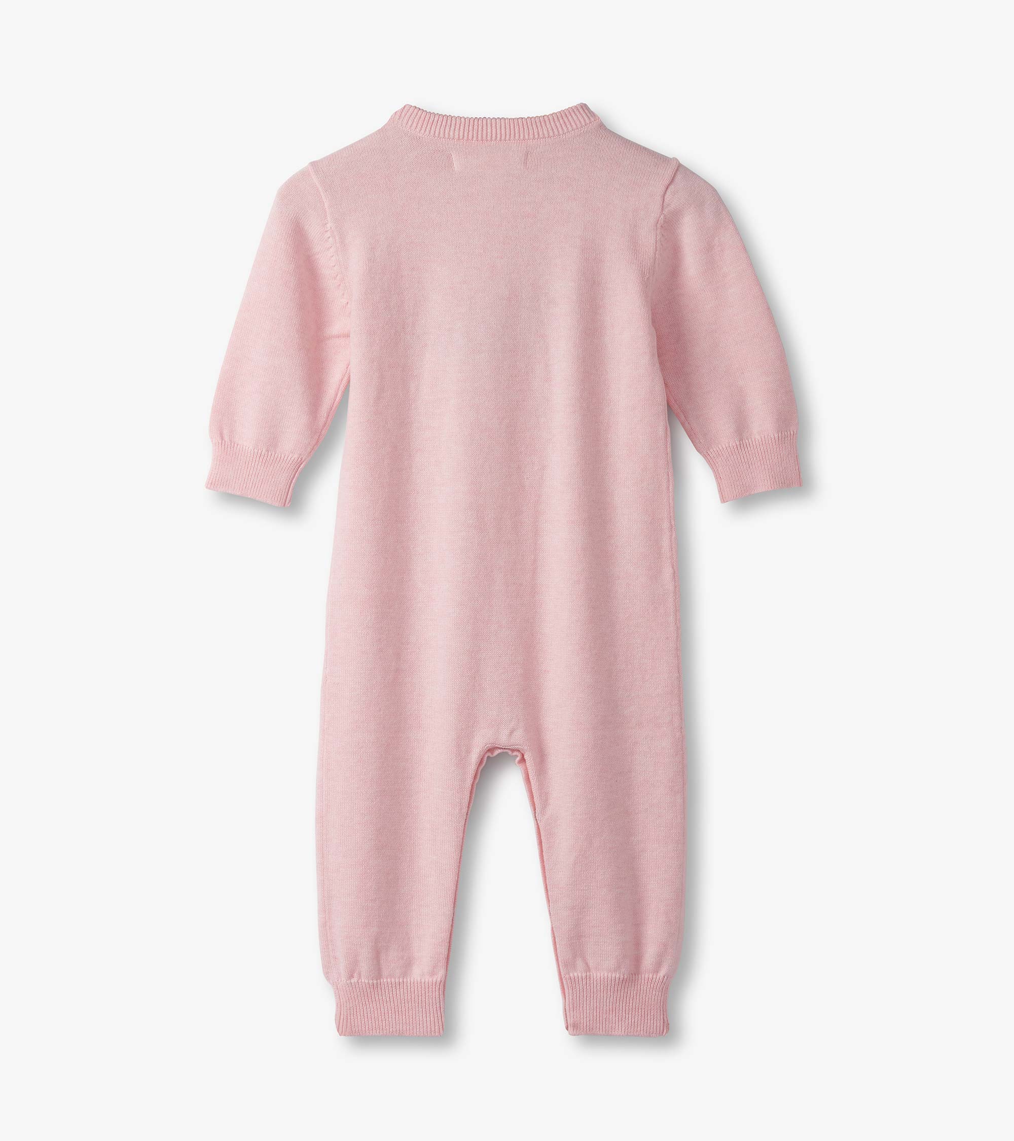 Baby Girls Sweet Lamb Sweater Romper - Image 2