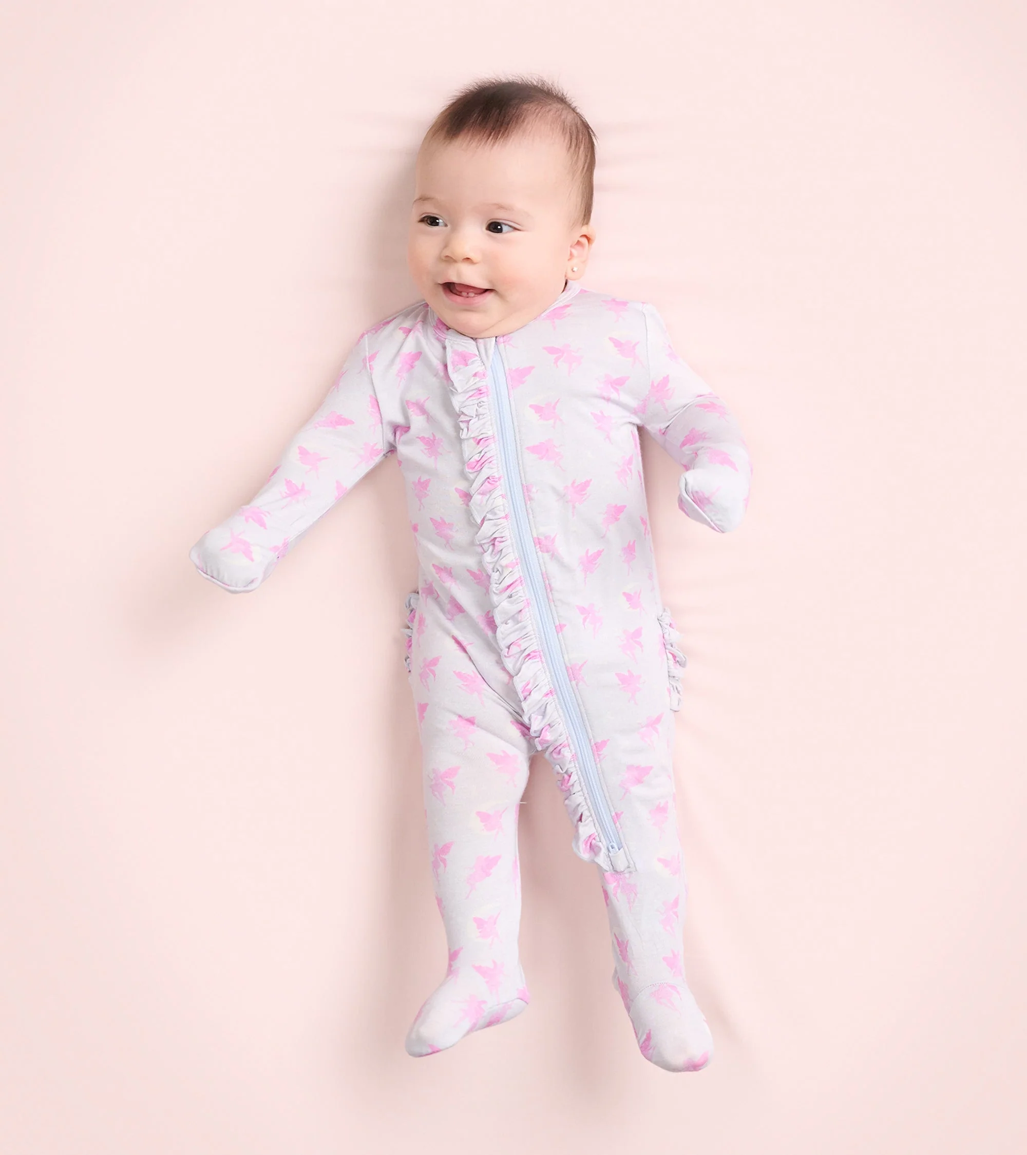 Baby Girls Twinkle Fairies Footed Sleeper - Image 5