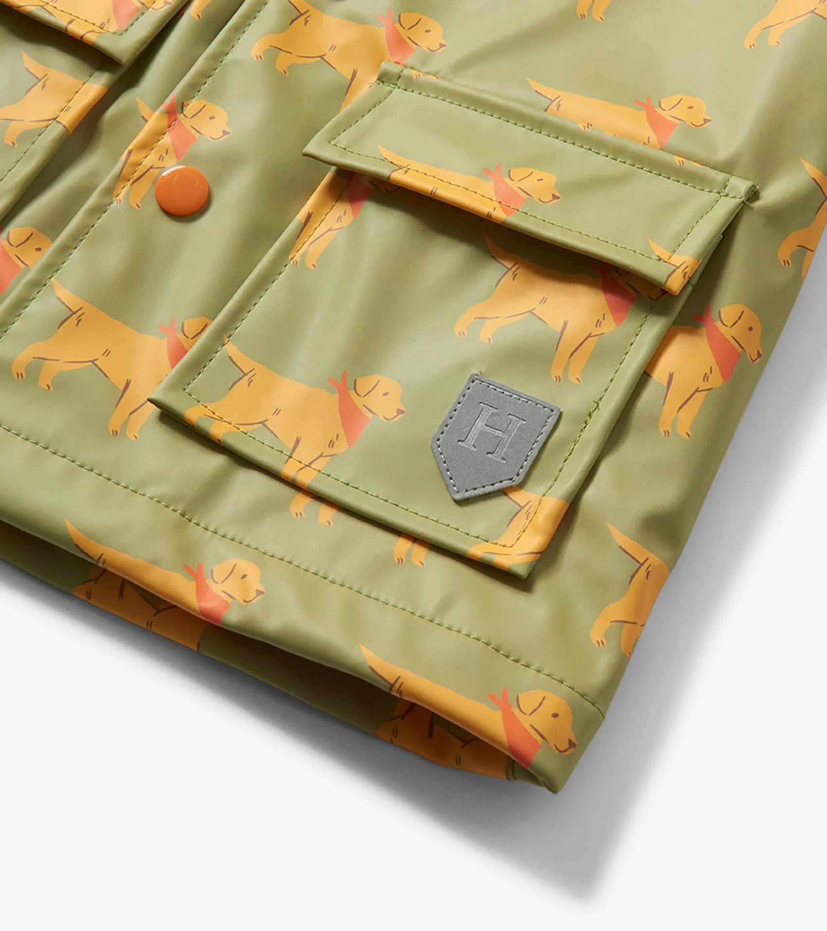 Baby & Toddler Boys Camping Puppy Button-Up Raincoat - Image 5
