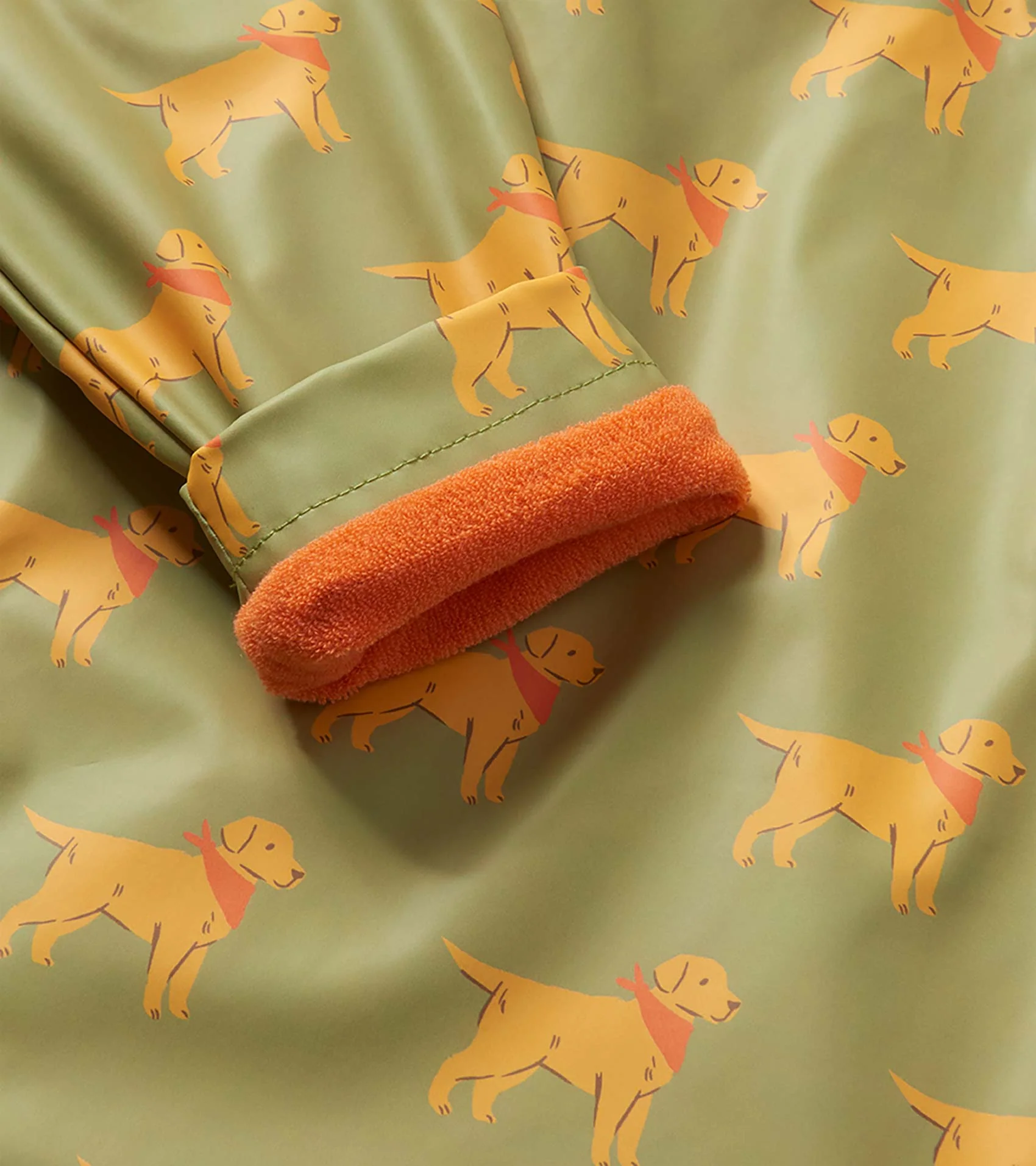 Baby & Toddler Boys Camping Puppy Button-Up Raincoat - Image 7