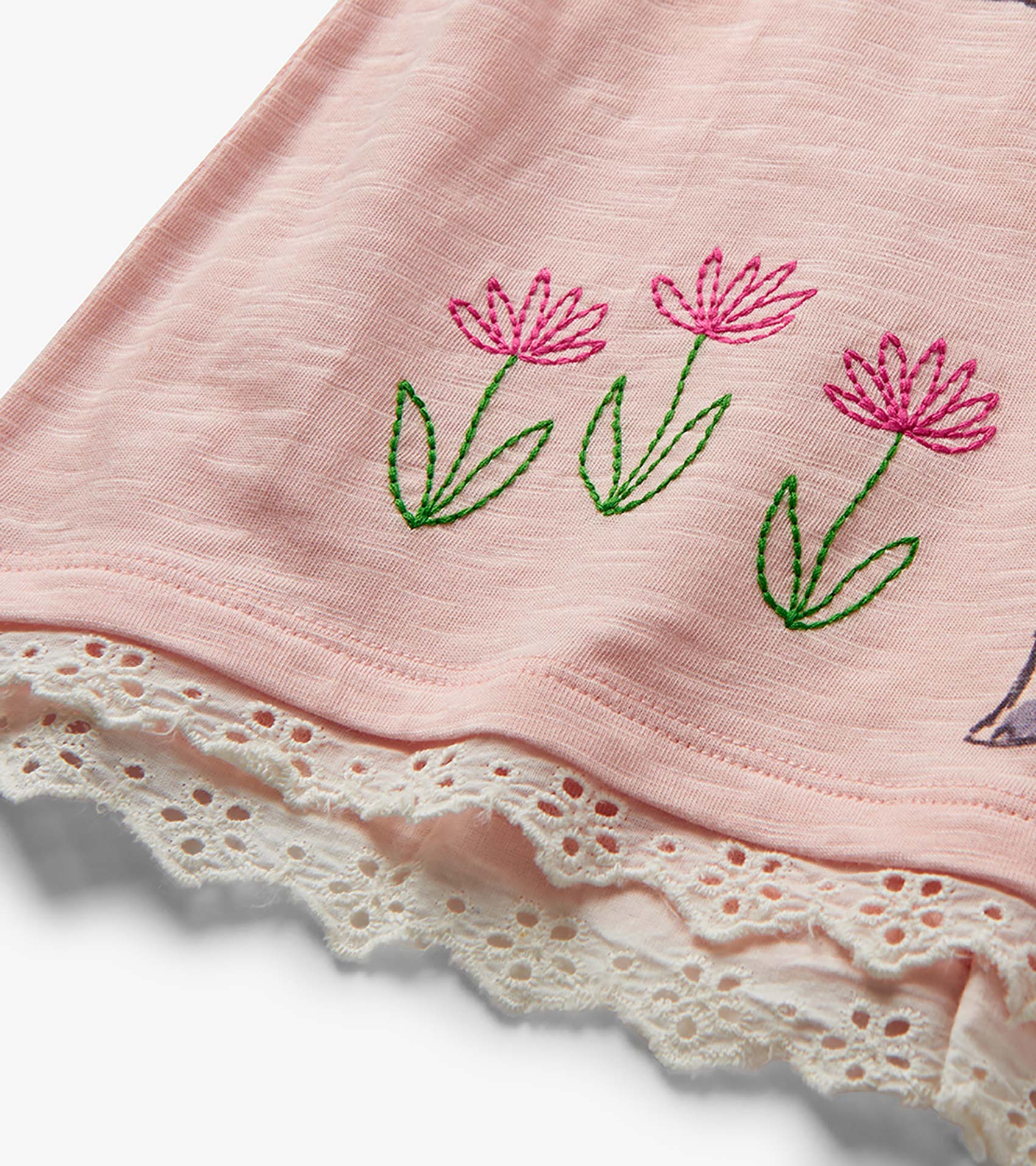 Baby & Toddler Girls Elephant T-Shirt & Short Set - Image 6