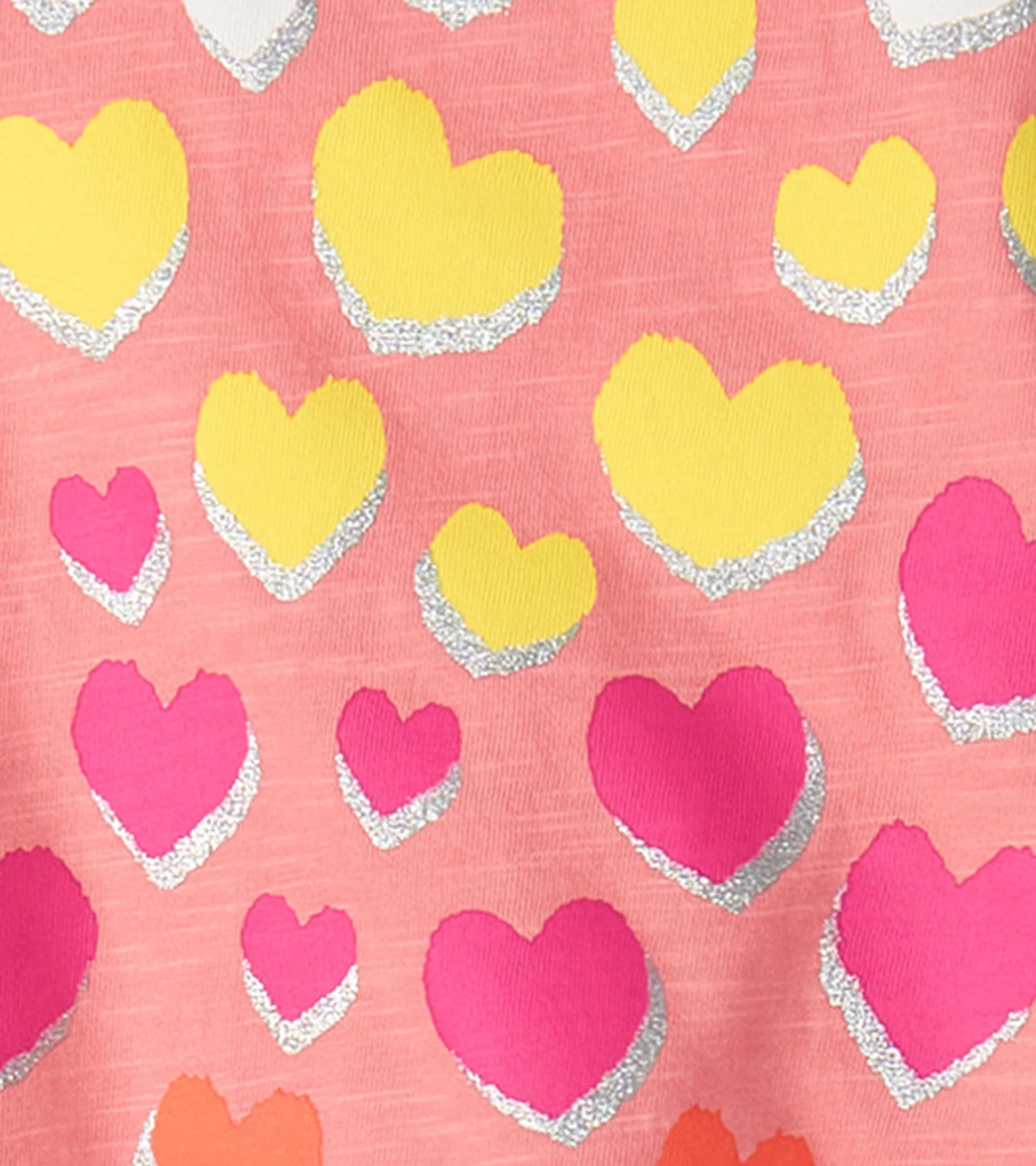 Baby & Toddler Girls Floating Hearts Graphic Tee - Image 4