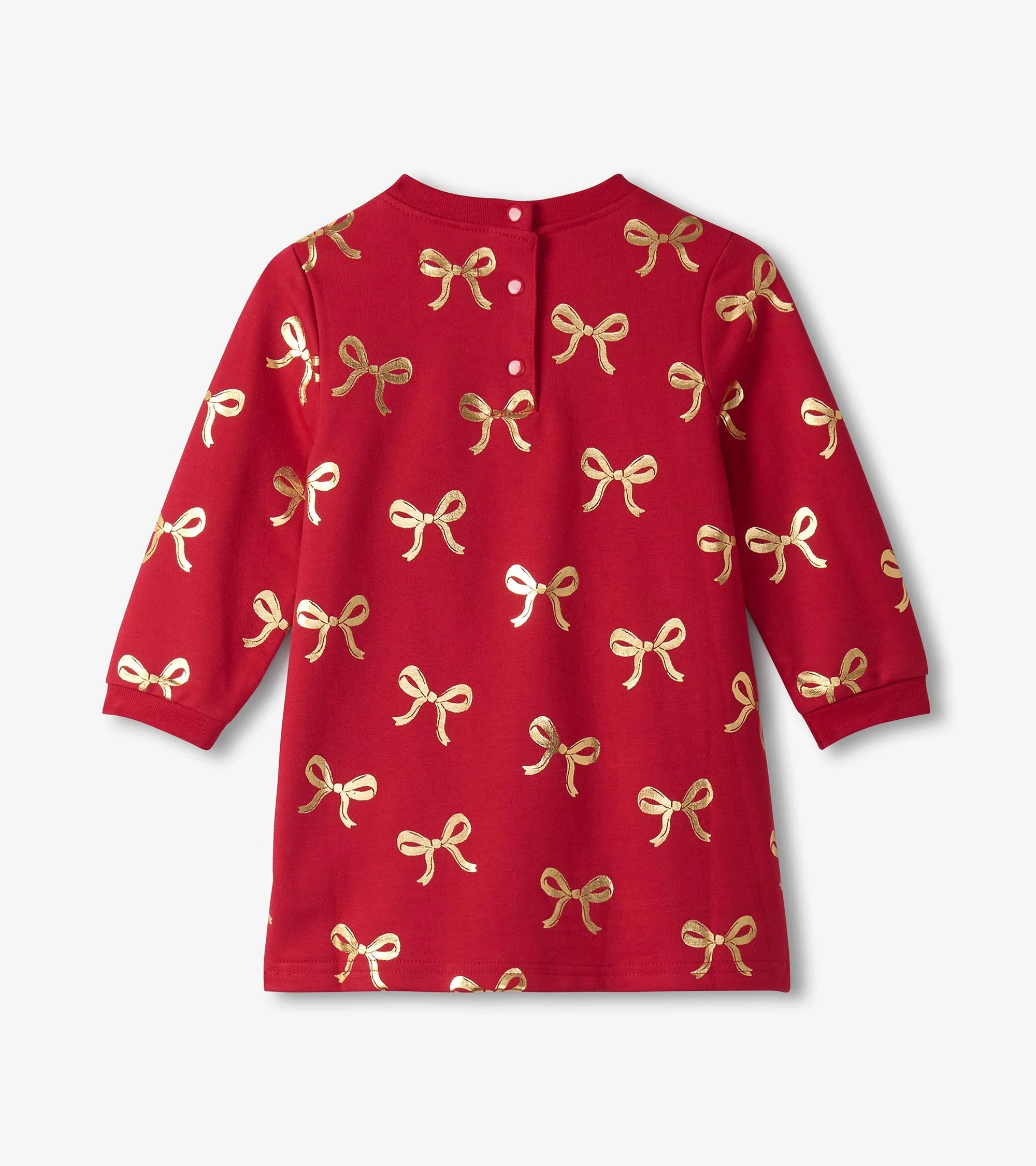 Baby & Toddler Girls Gold Ribbon Dress - Image 2