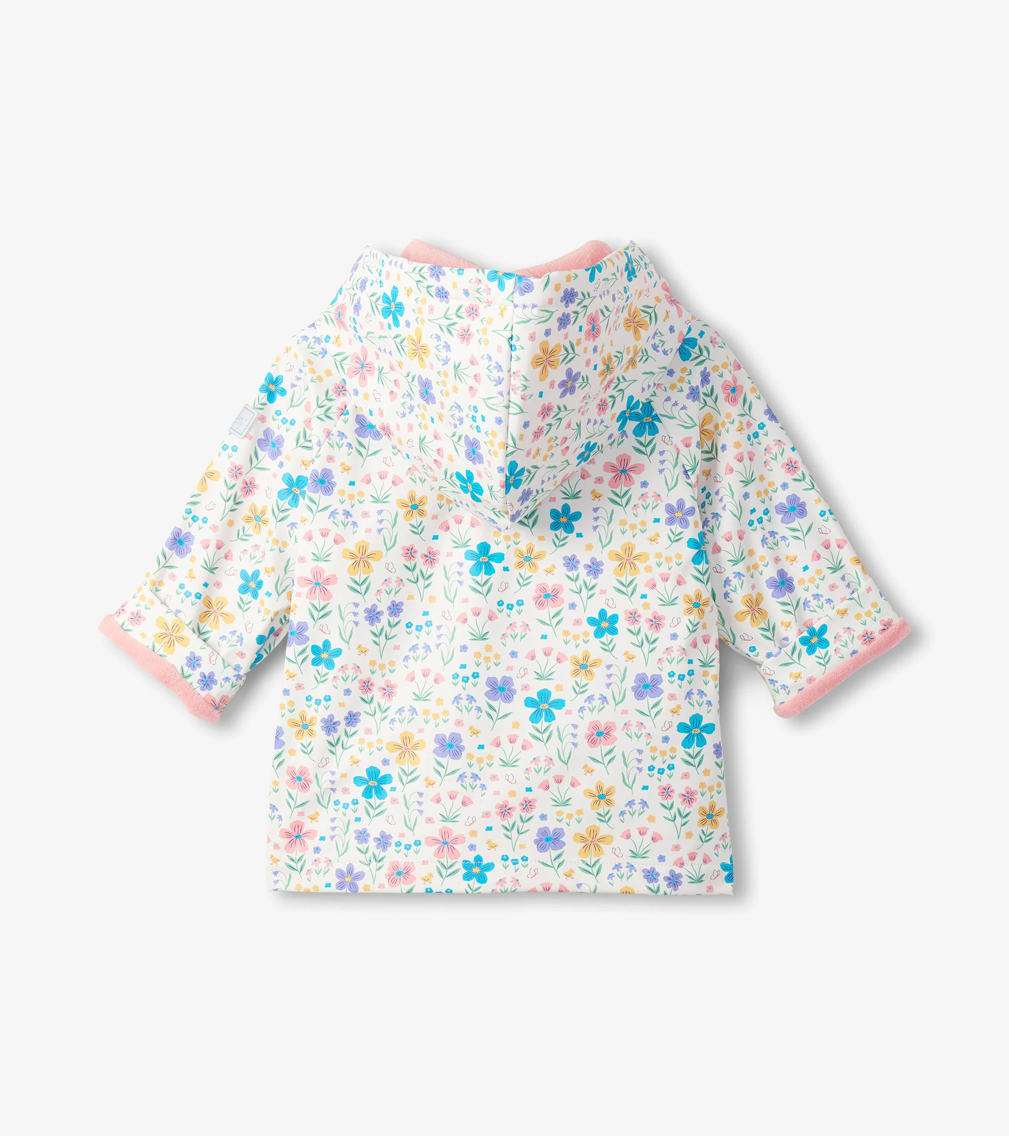 Baby & Toddler Girls Little Garden Chicks Button-Up Raincoat - Image 4