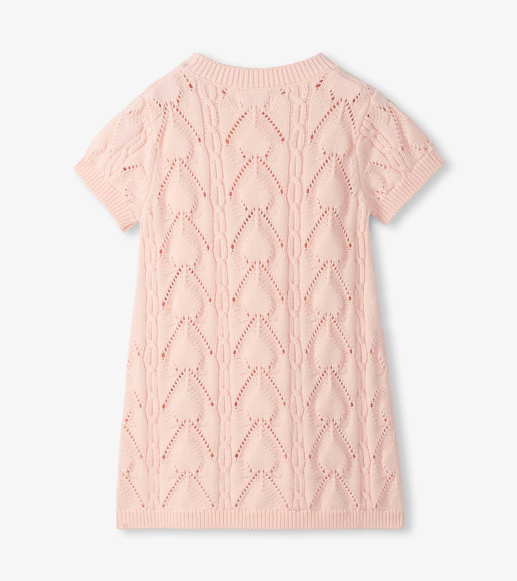 Baby & Toddler Girls Pearl Blush Crochet Dress - Image 2