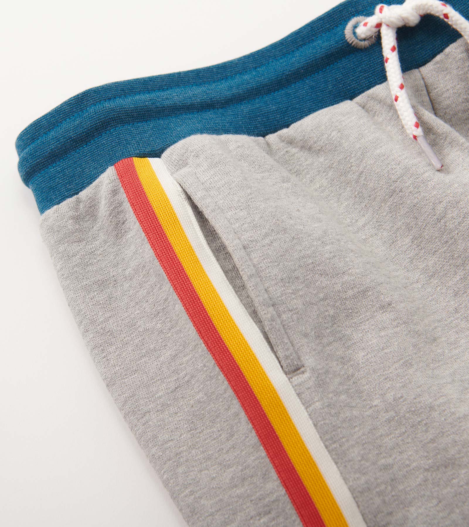 Boys Athletic Grey Baggy Track Pants - Image 3
