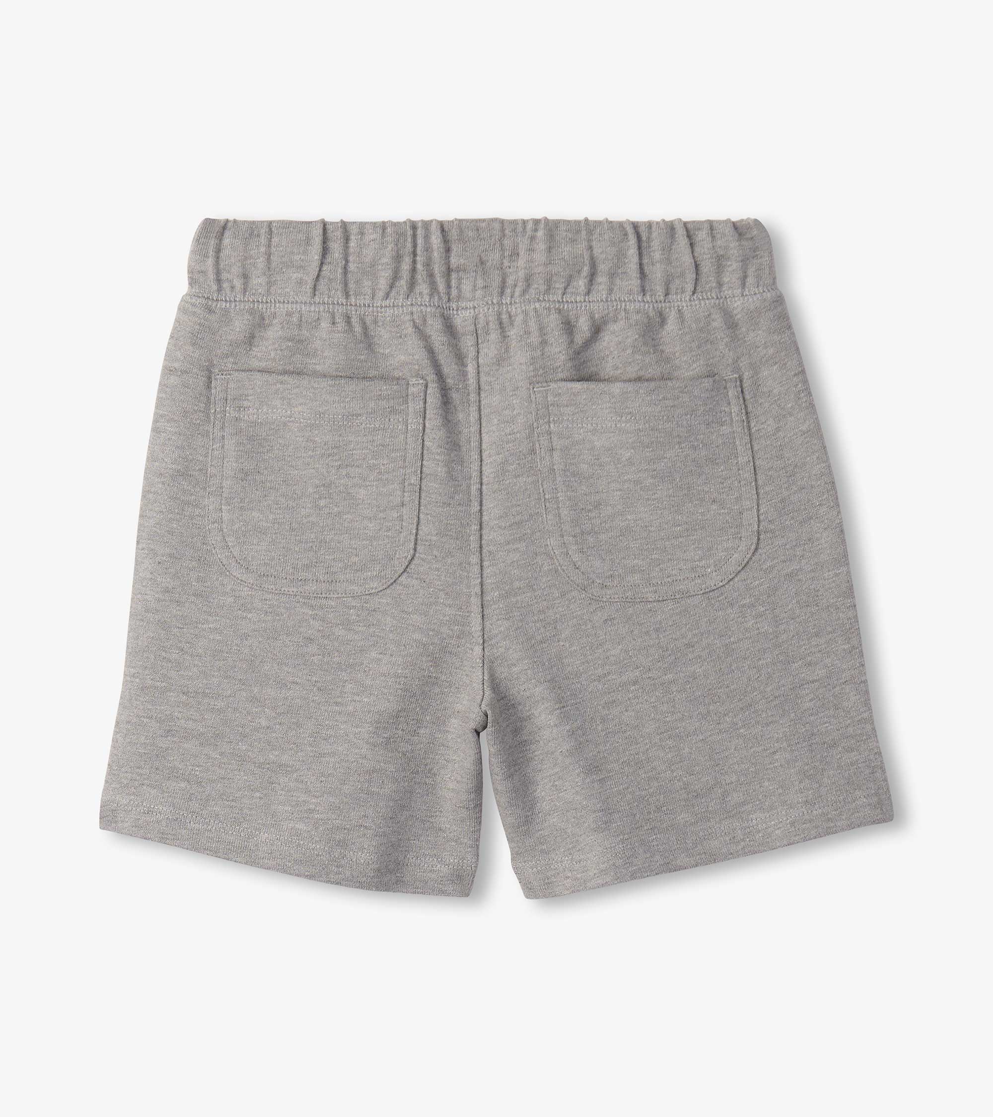 Boys Athletic Grey Relaxed Shorts - Image 3