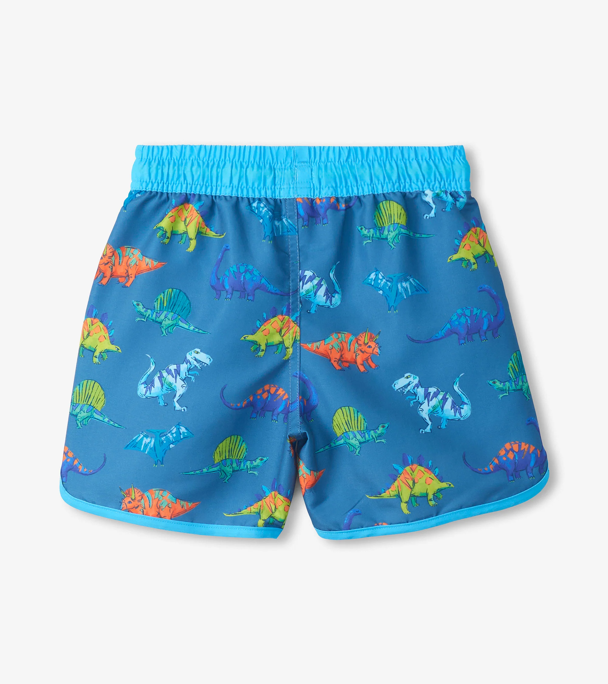 Boys Dino Party Swim Trunks - Image 3