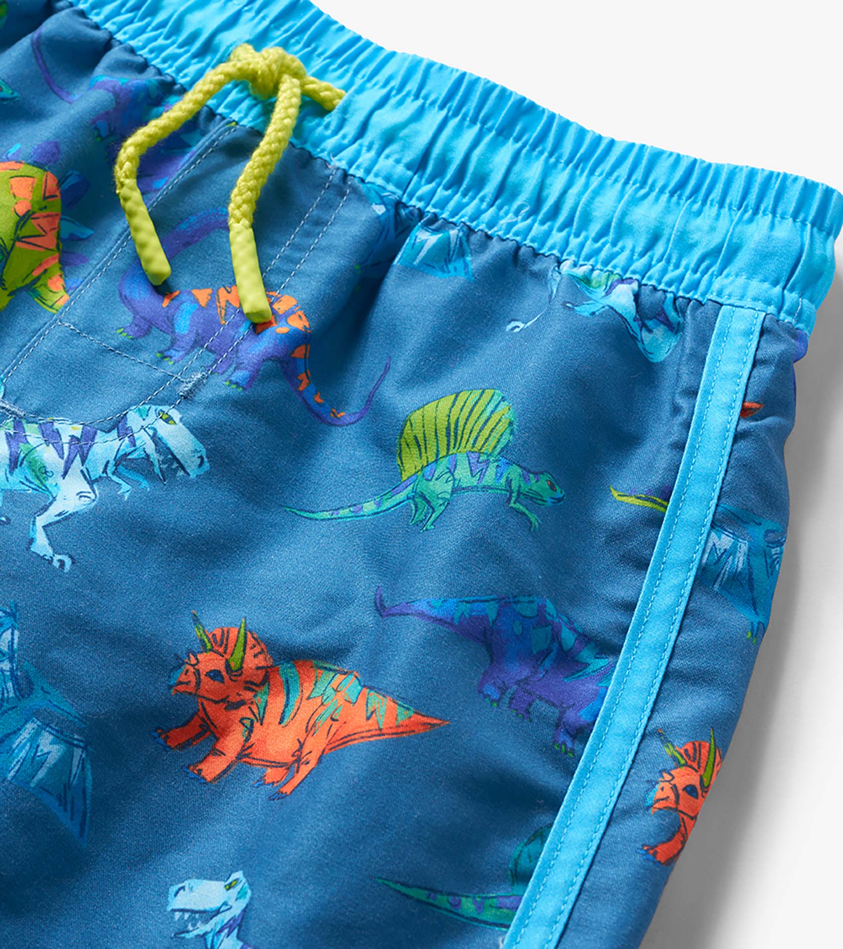 Boys Dino Party Swim Trunks - Image 4