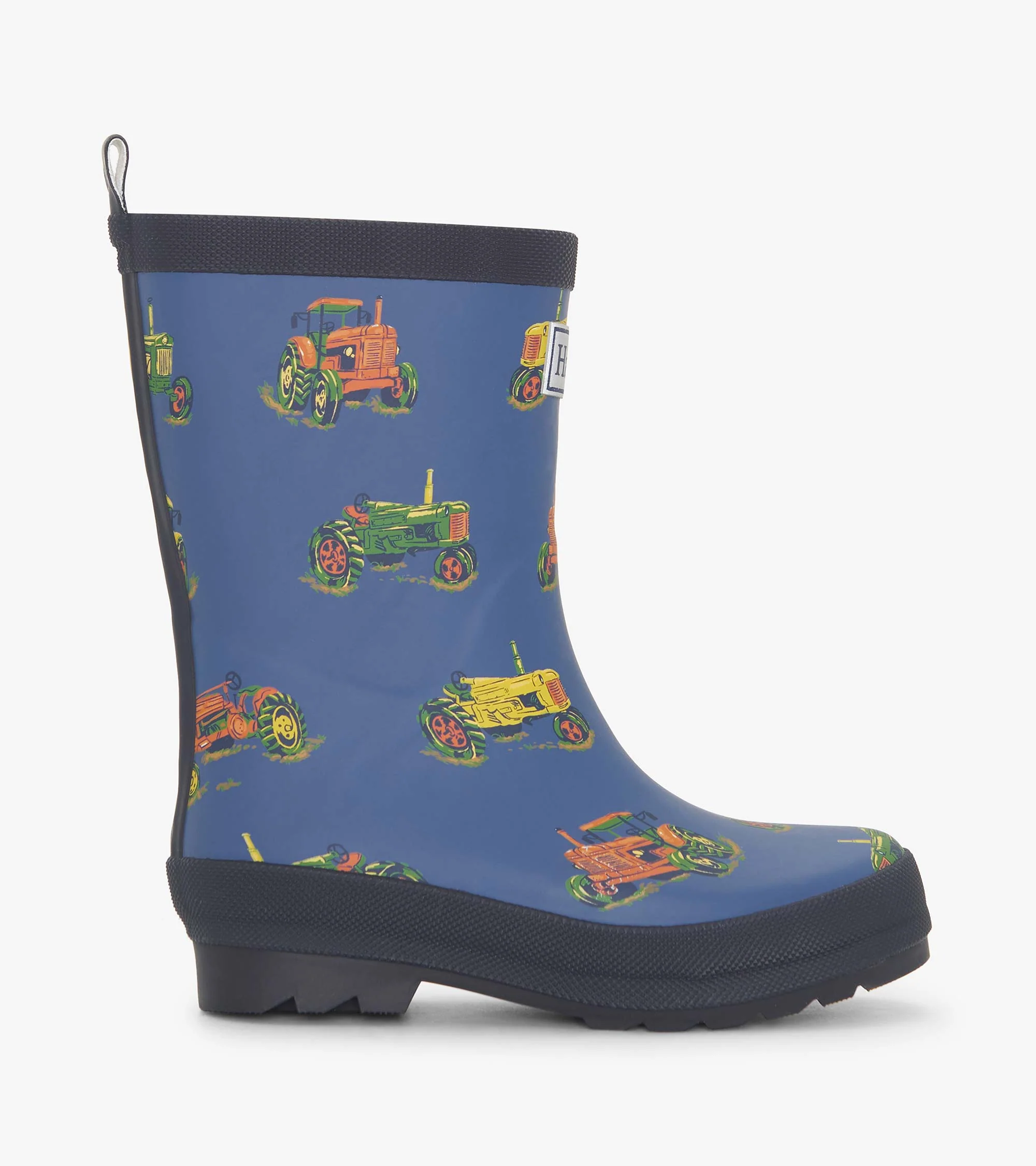 Boys Landscape Tractors Matte Wellies - Image 3