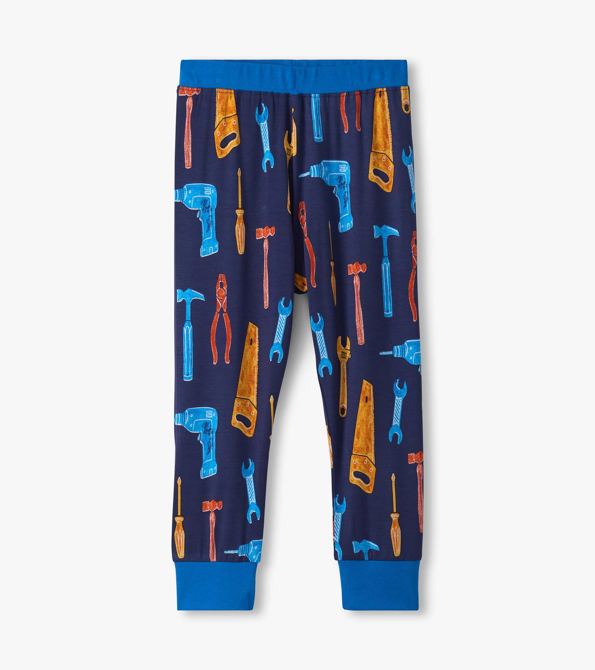 Boys Lots of Tools Bamboo Pyjama Set - Image 3