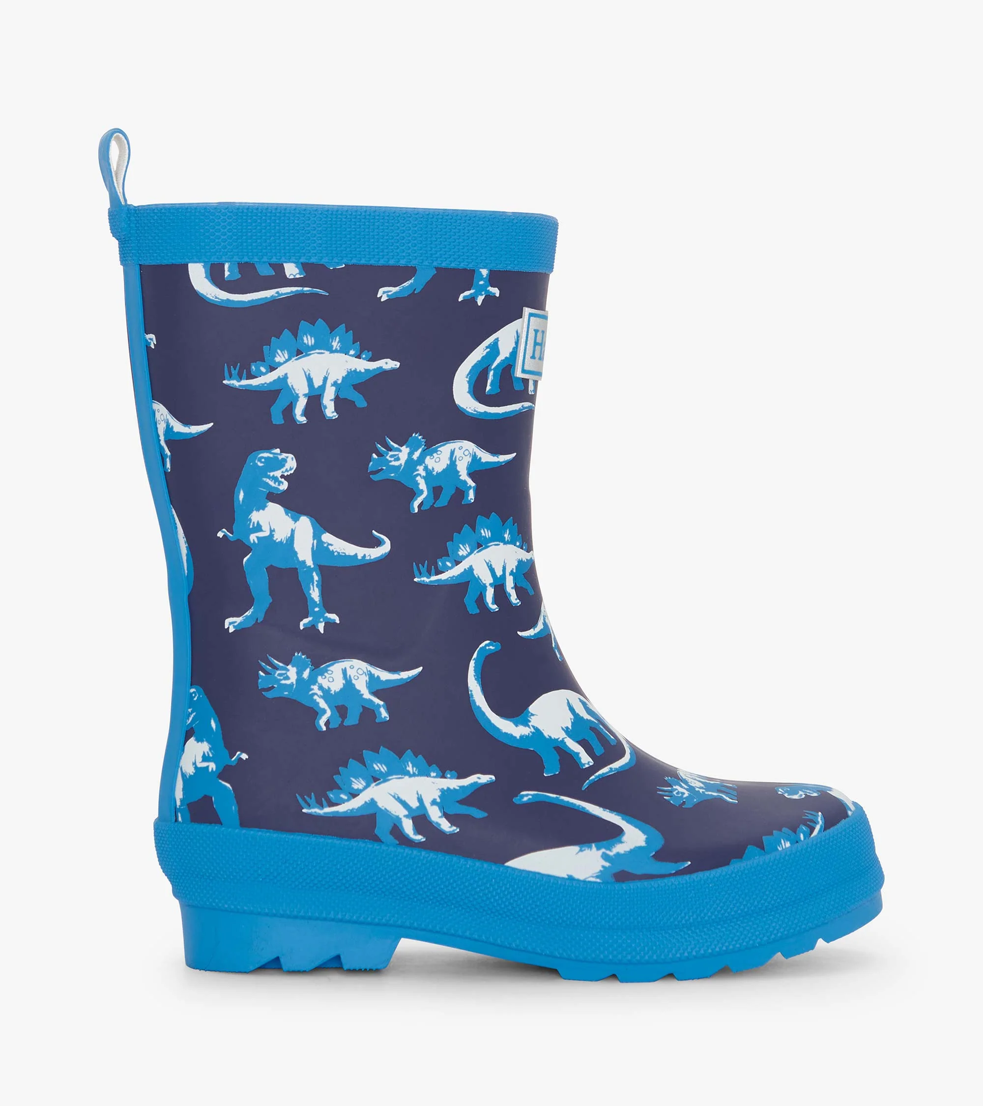 Boys Painted Dinos Matte Wellies - Image 3