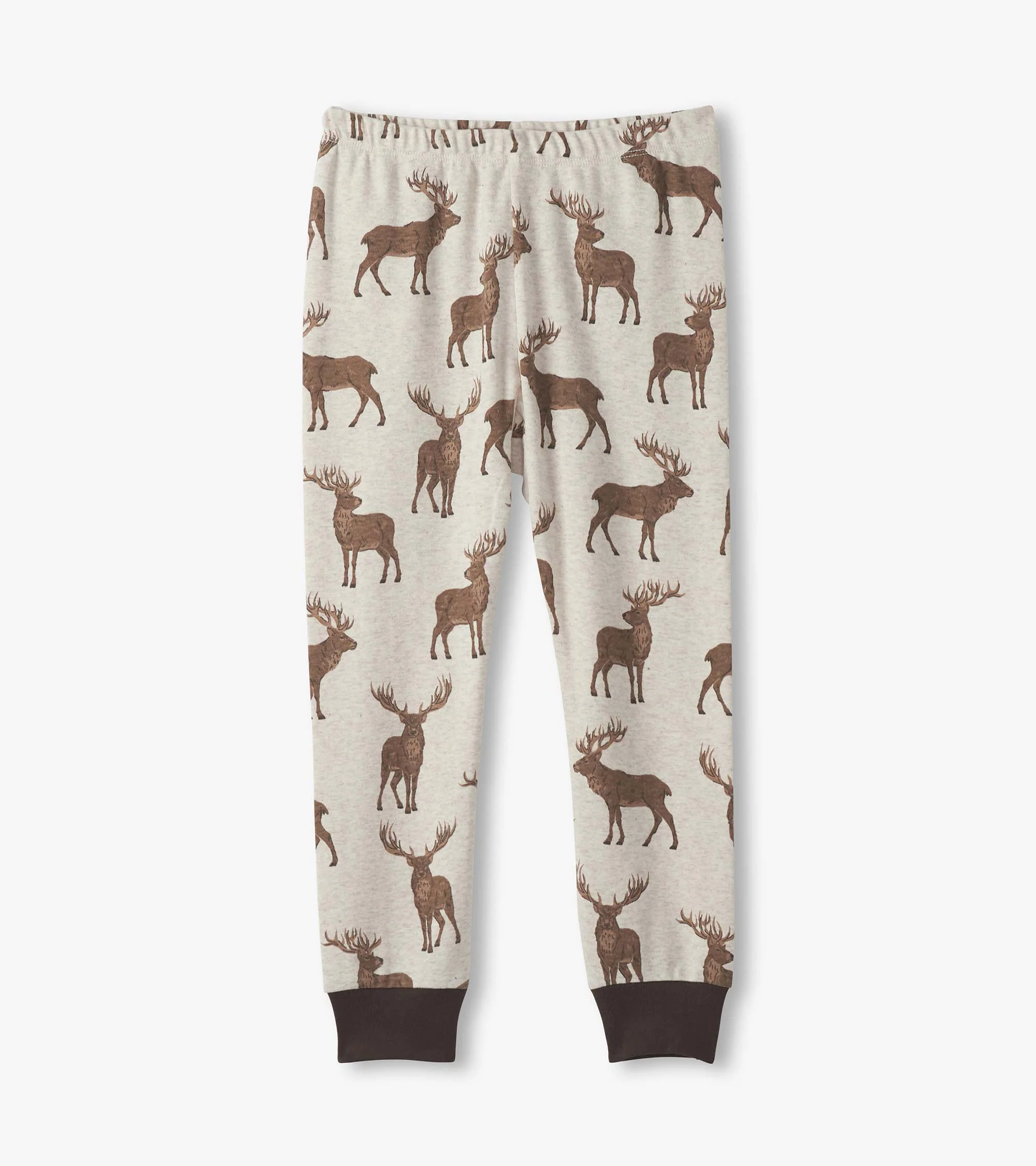 Boys Pine Brush Stags Cotton Pyjama Set - Image 3