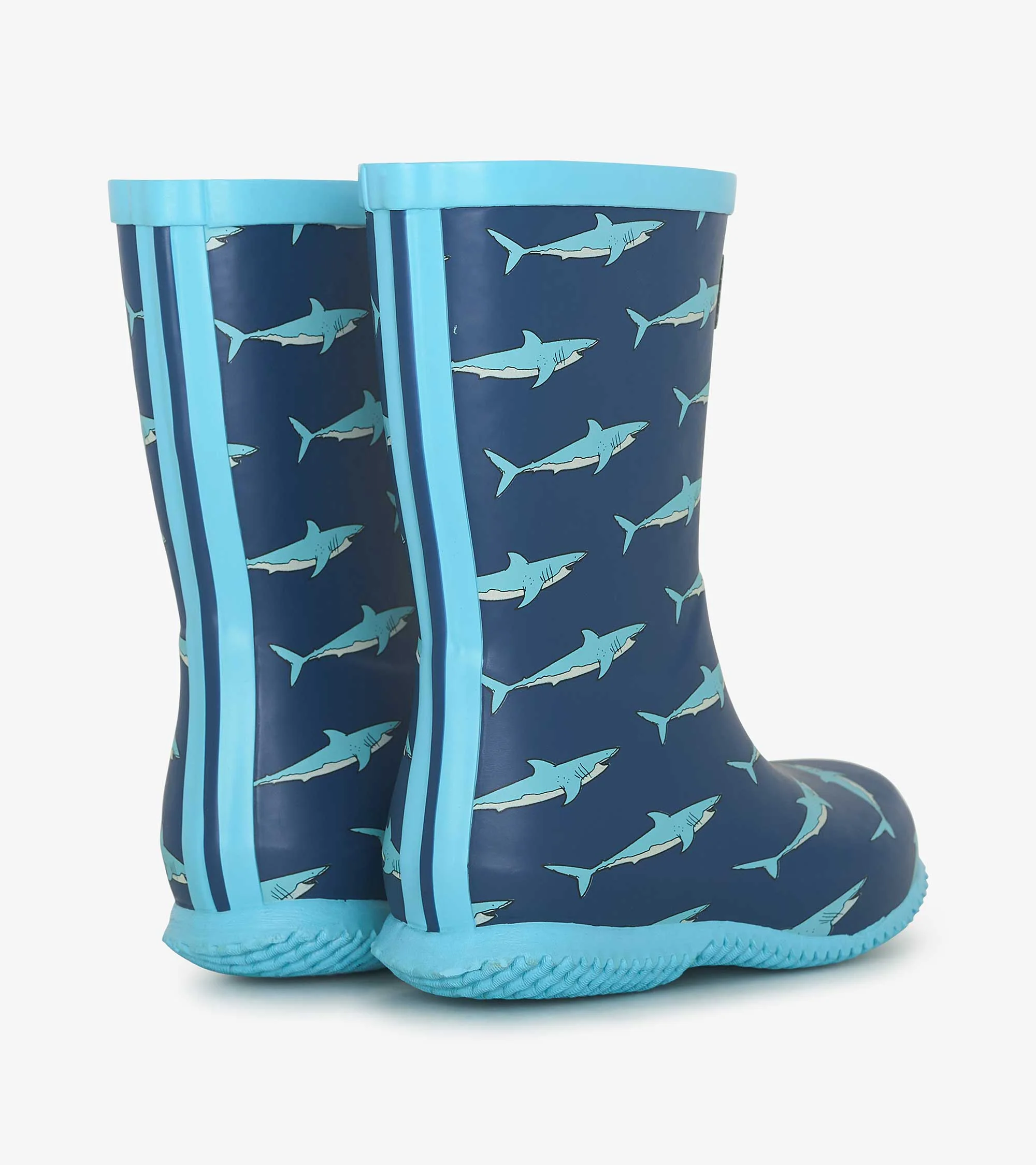 Boys Shark Tank Packable Wellies - Image 2