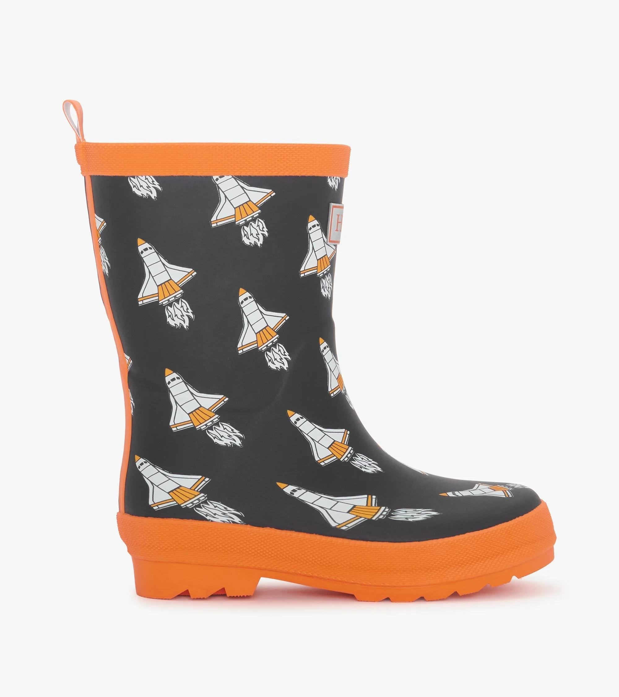 Boys Space Shuttles Matte Wellies - Image 3
