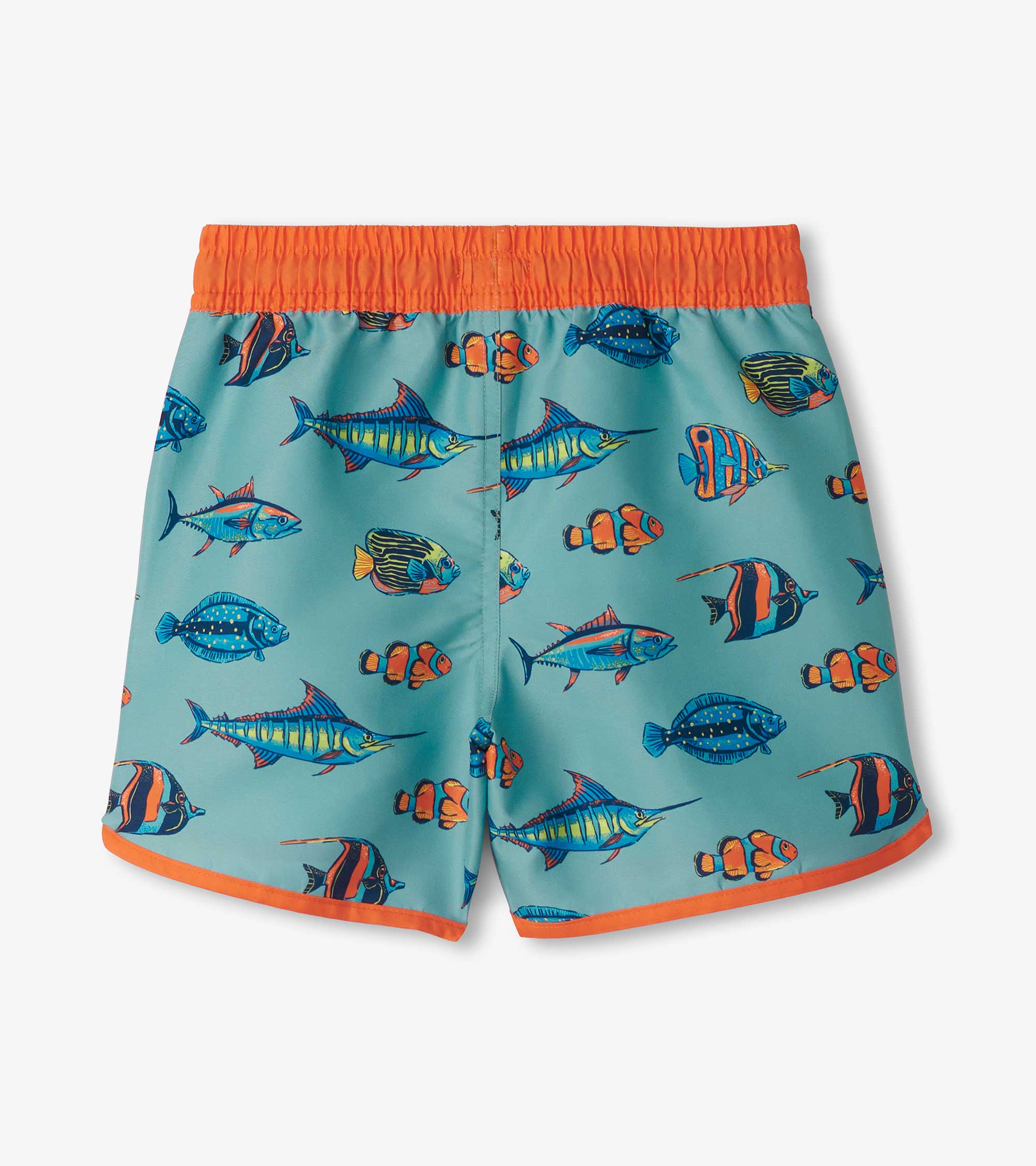 Boys Tropical Fish Swim Shorts - Image 3