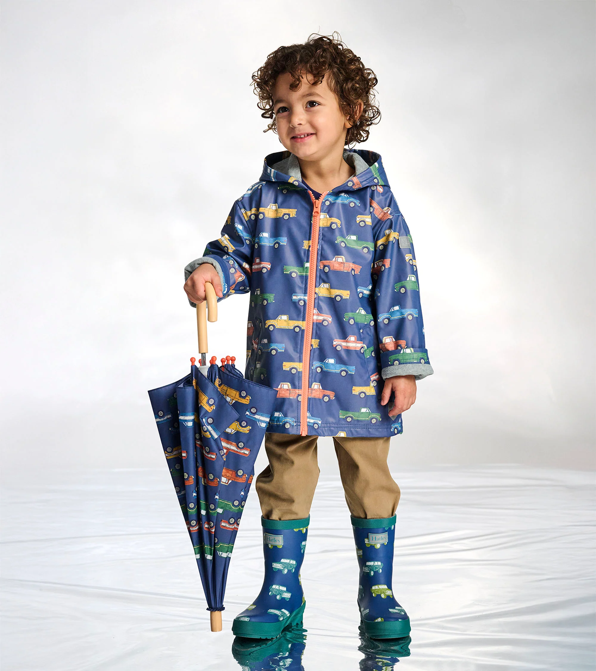 Boys Trucks Umbrella - Image 4