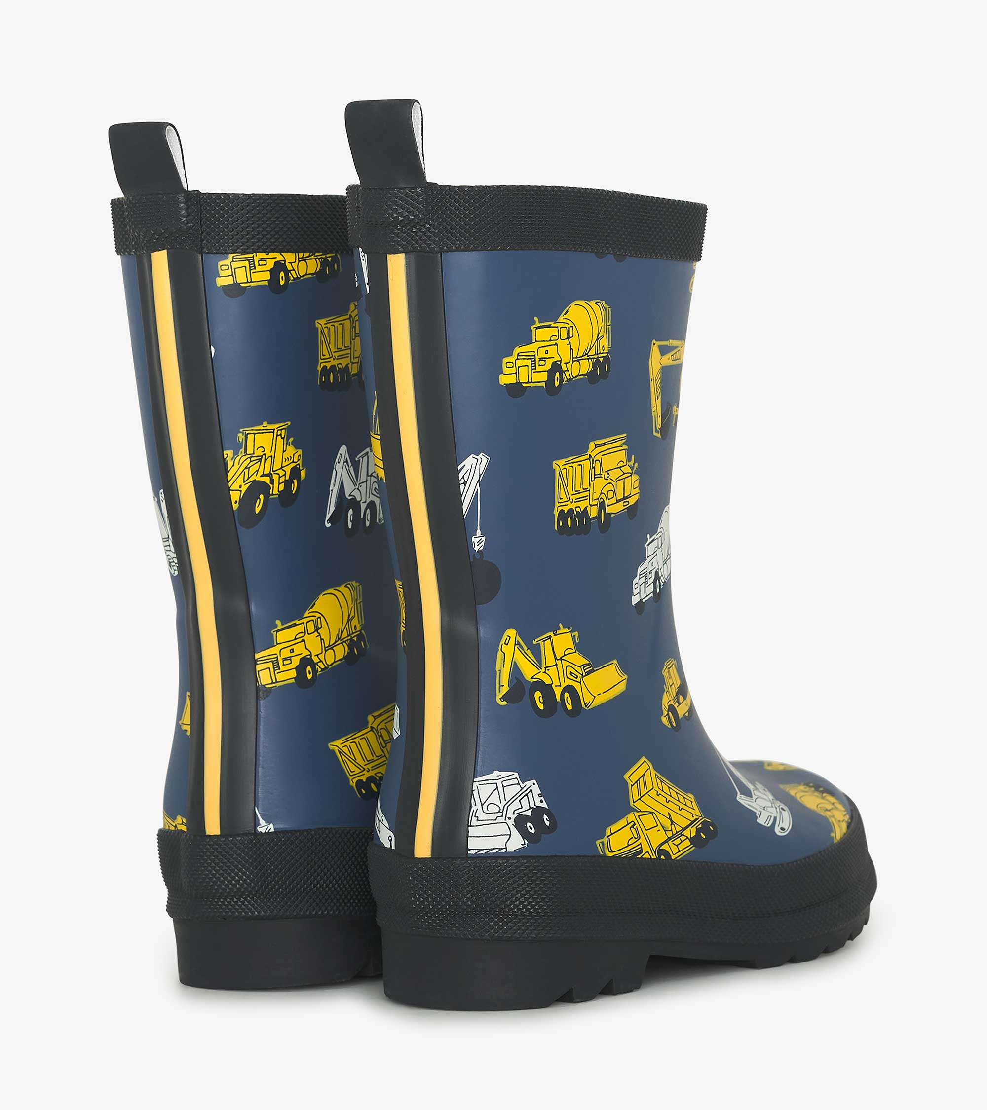 Boys Under Construction Matte Wellies - Image 2