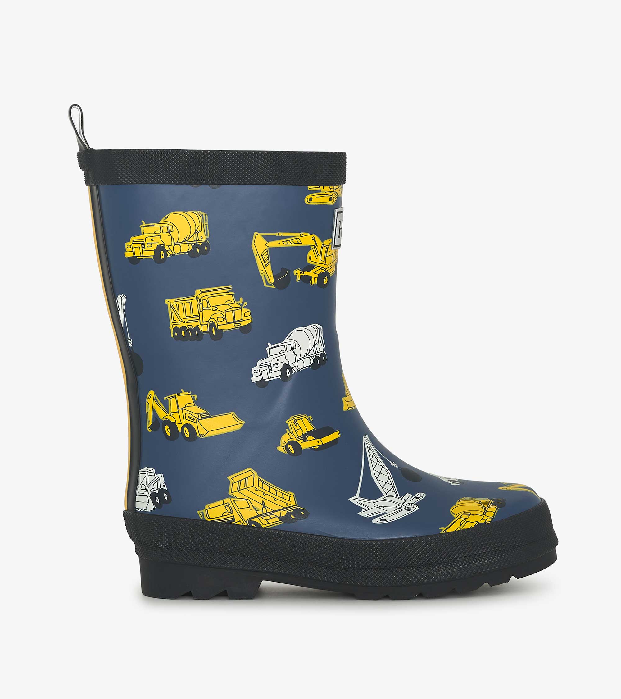 Boys Under Construction Matte Wellies - Image 3