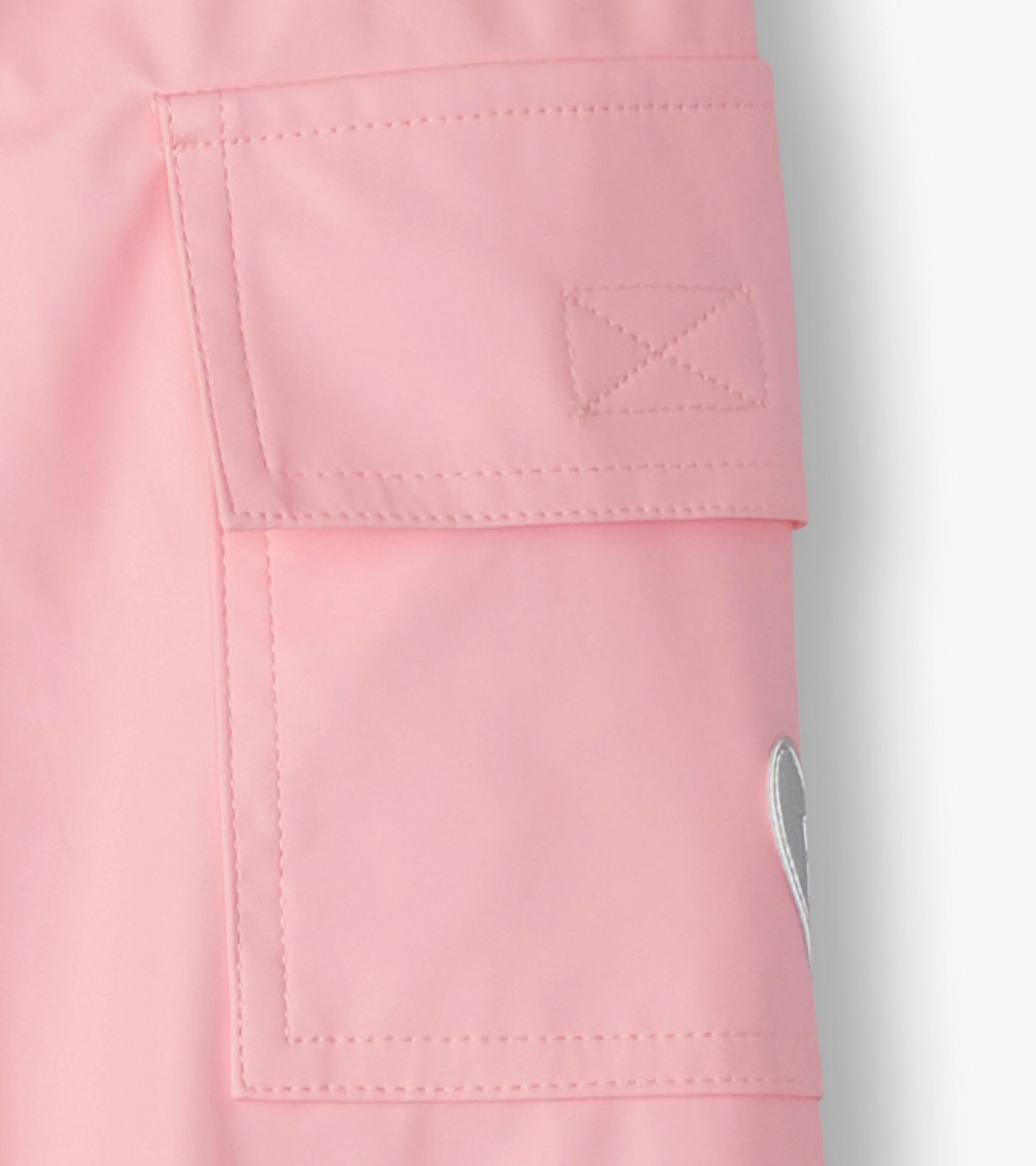 Classic Pink Kids Rain Pants - Image 5
