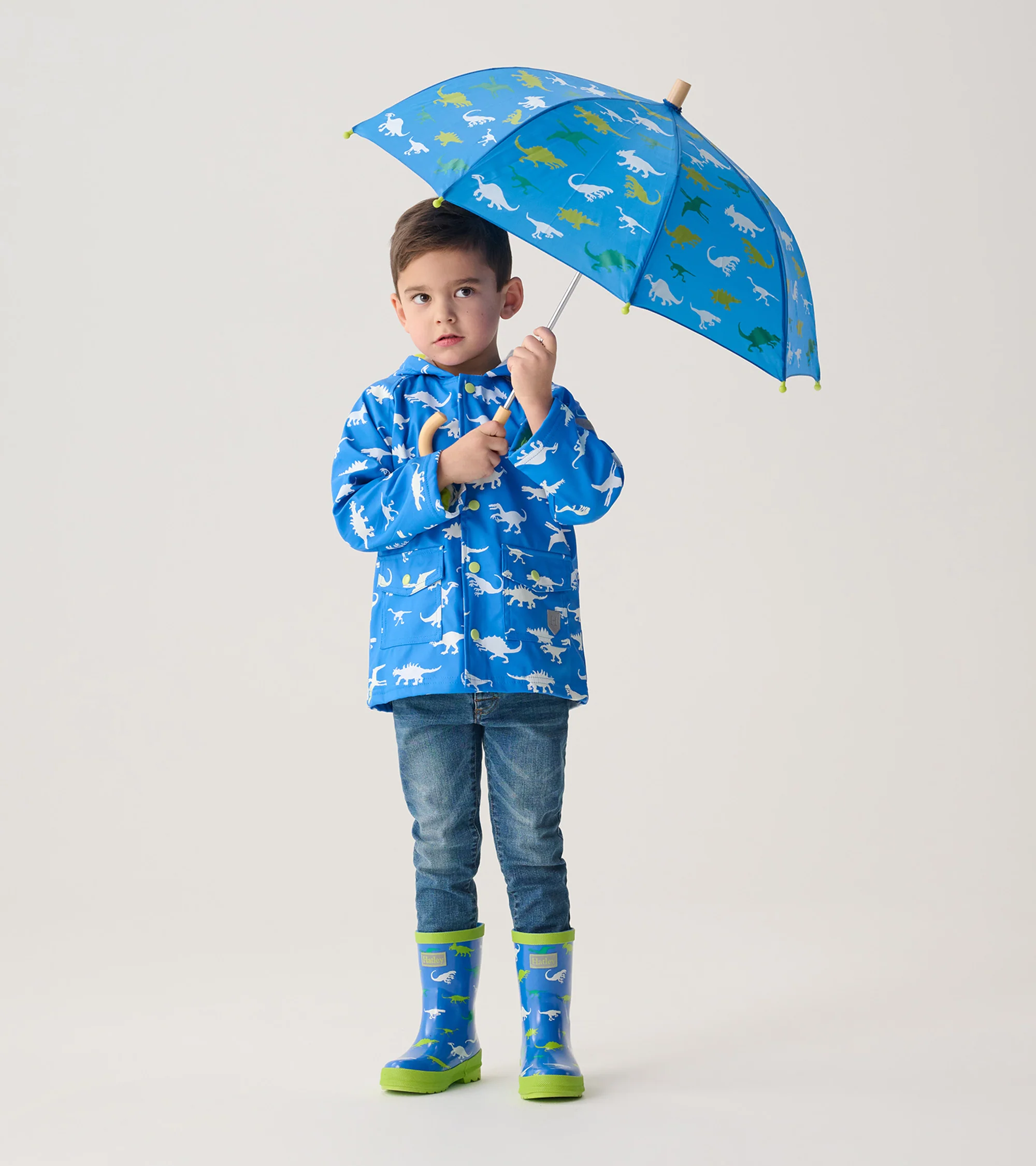 Colour Changing Dinosaur Ménagerie Raincoat - Image 4