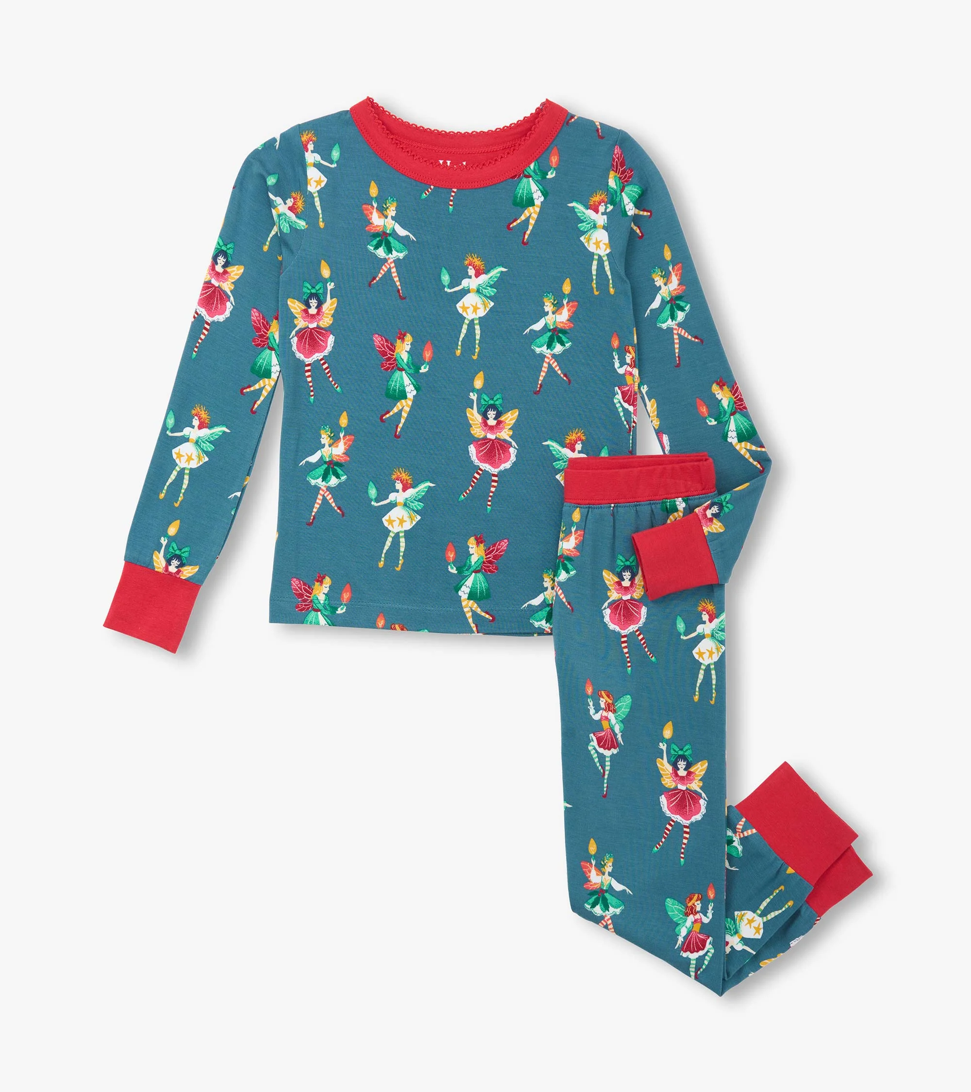 Girls Bright Fairies Bamboo Pyjama Set