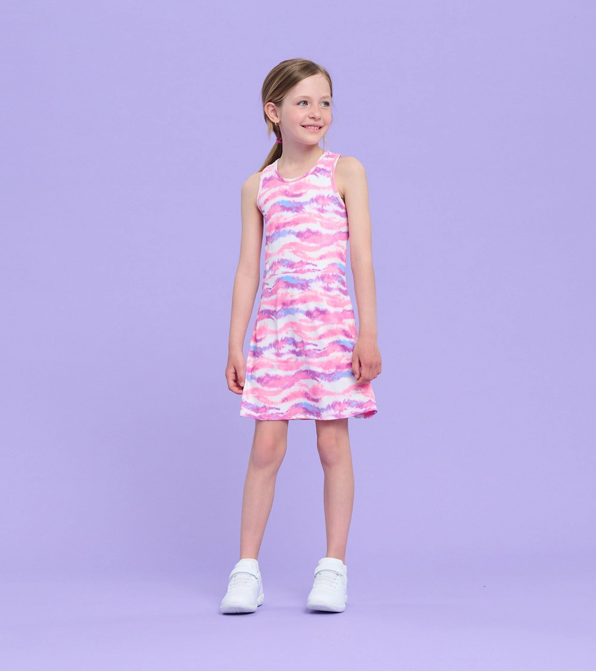 Girls Candy Ombre Active A-Line Dress - Image 2