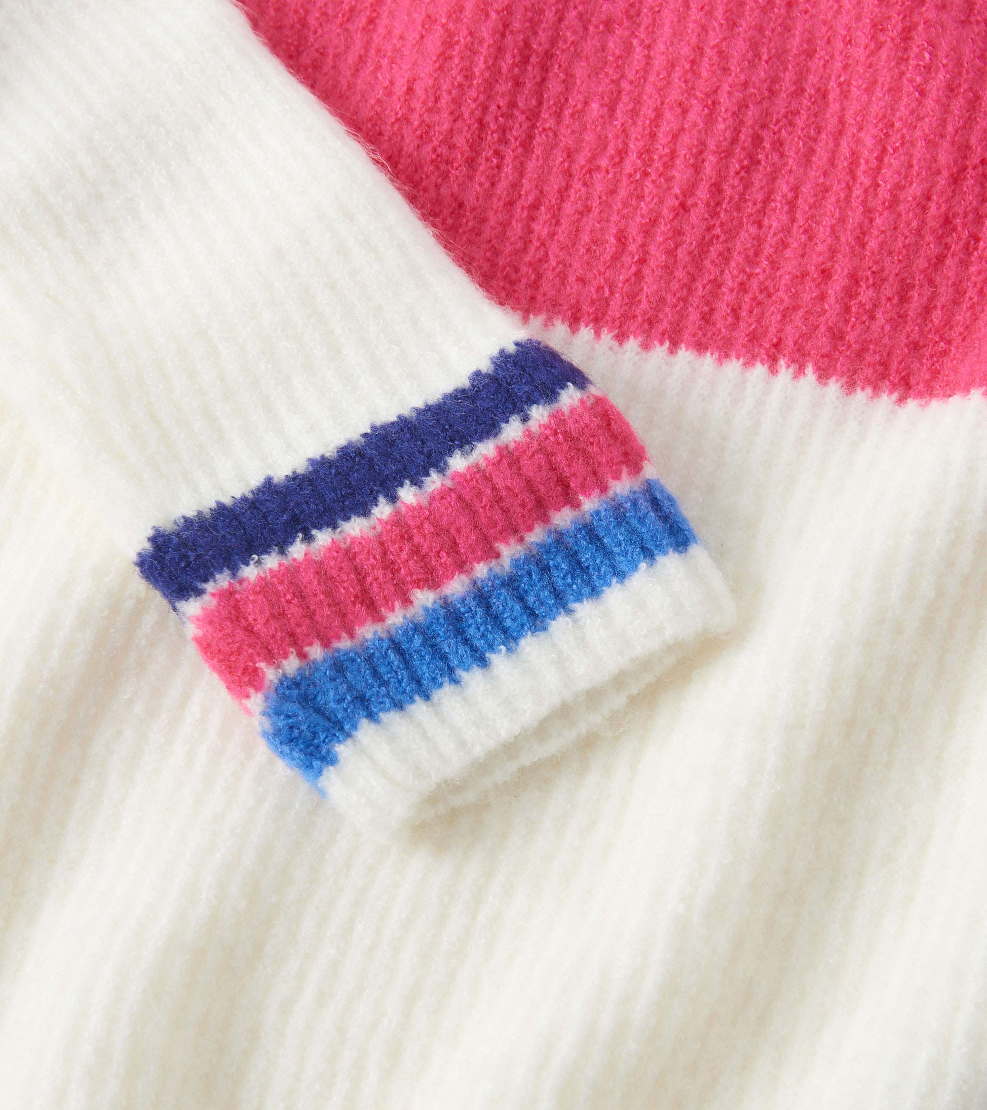 Girls Colourblock Mockneck Sweater - Image 4