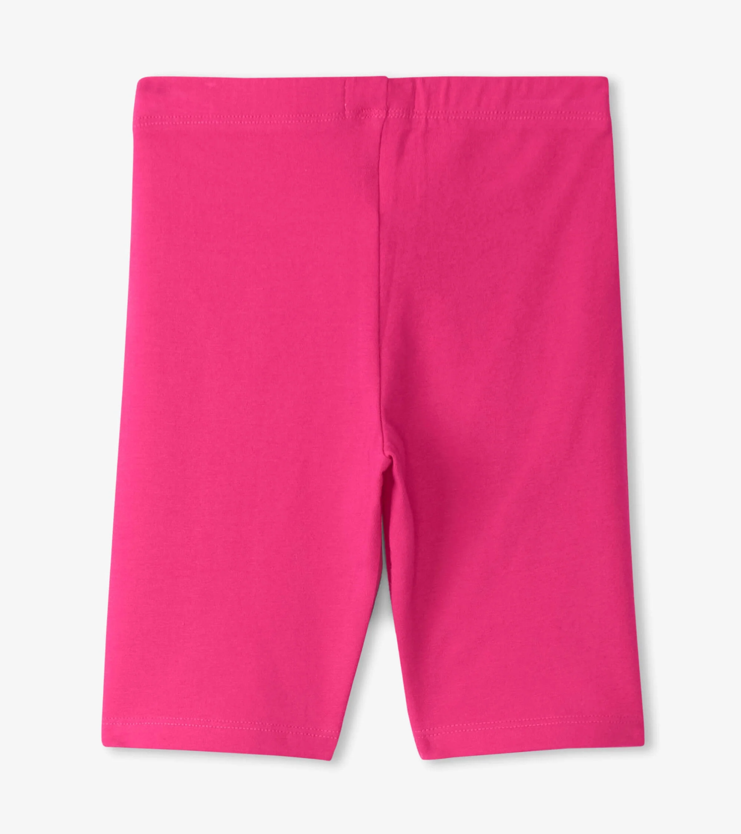 Girls Fuschia Bike Shorts - Image 2