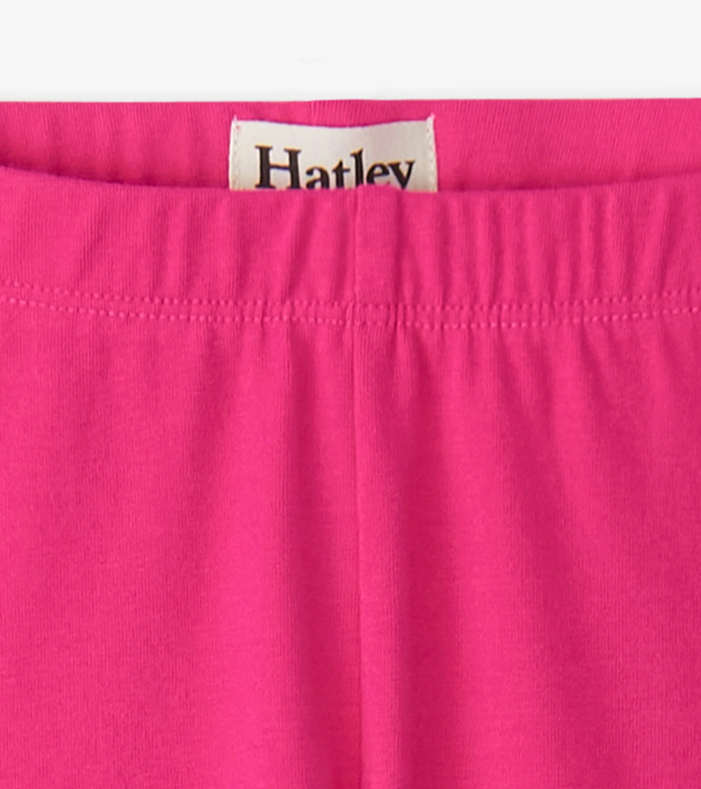 Girls Fuschia Bike Shorts - Image 3