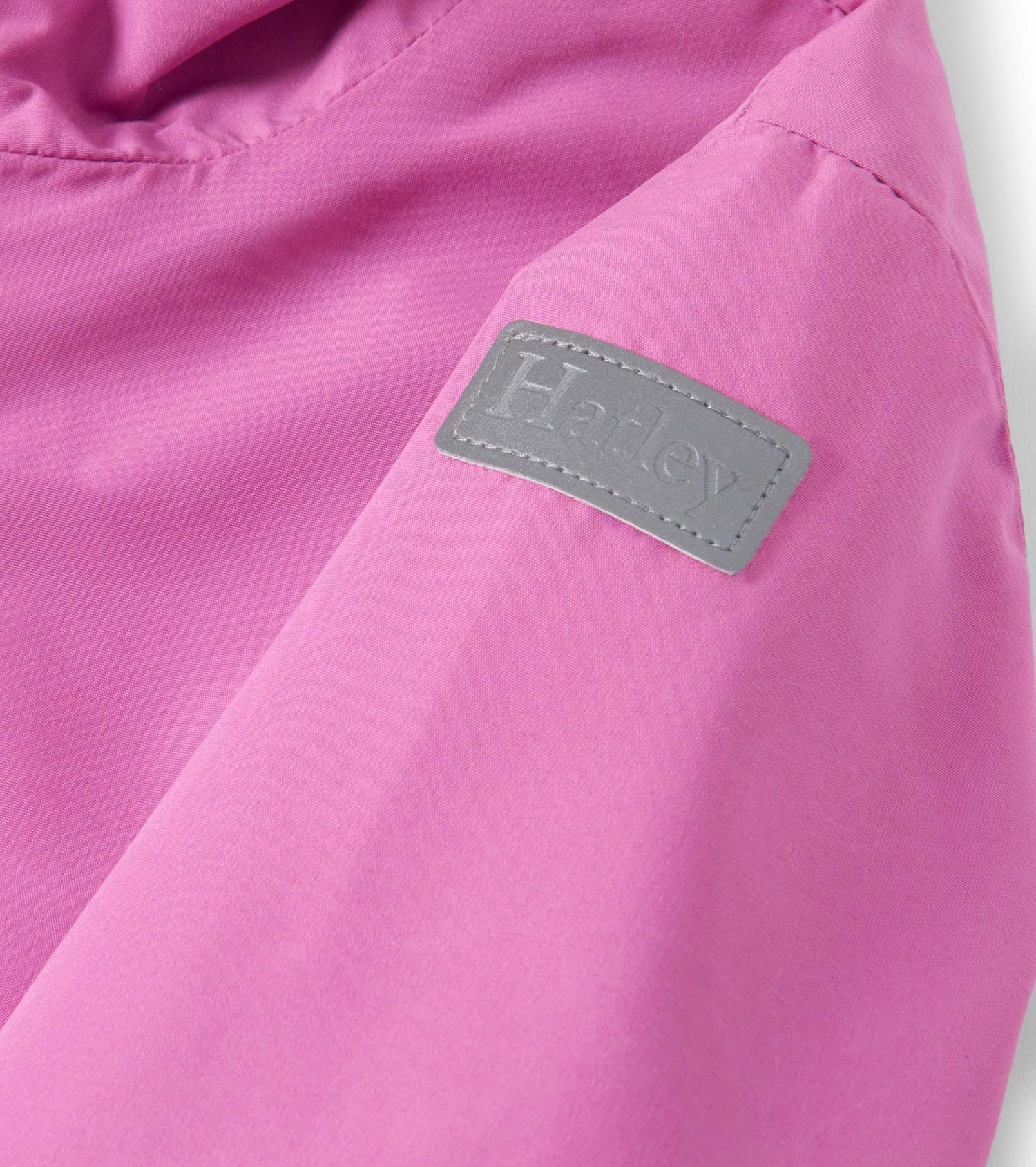 Girls Heart Swans Colour Changing Zip-Up Raincoat - Image 5