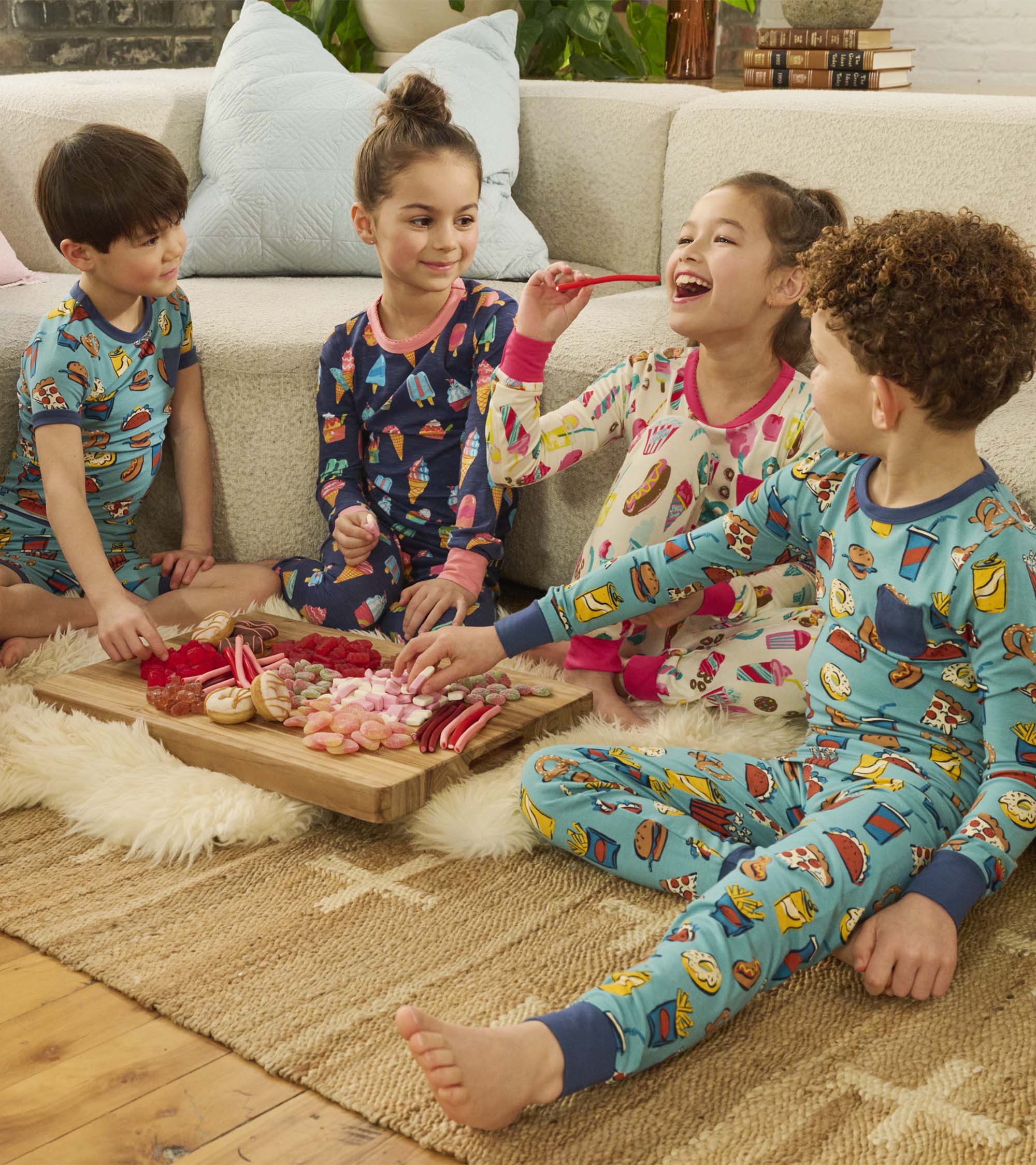 Girls Ice Cream Treats Pyjama Set - Image 5