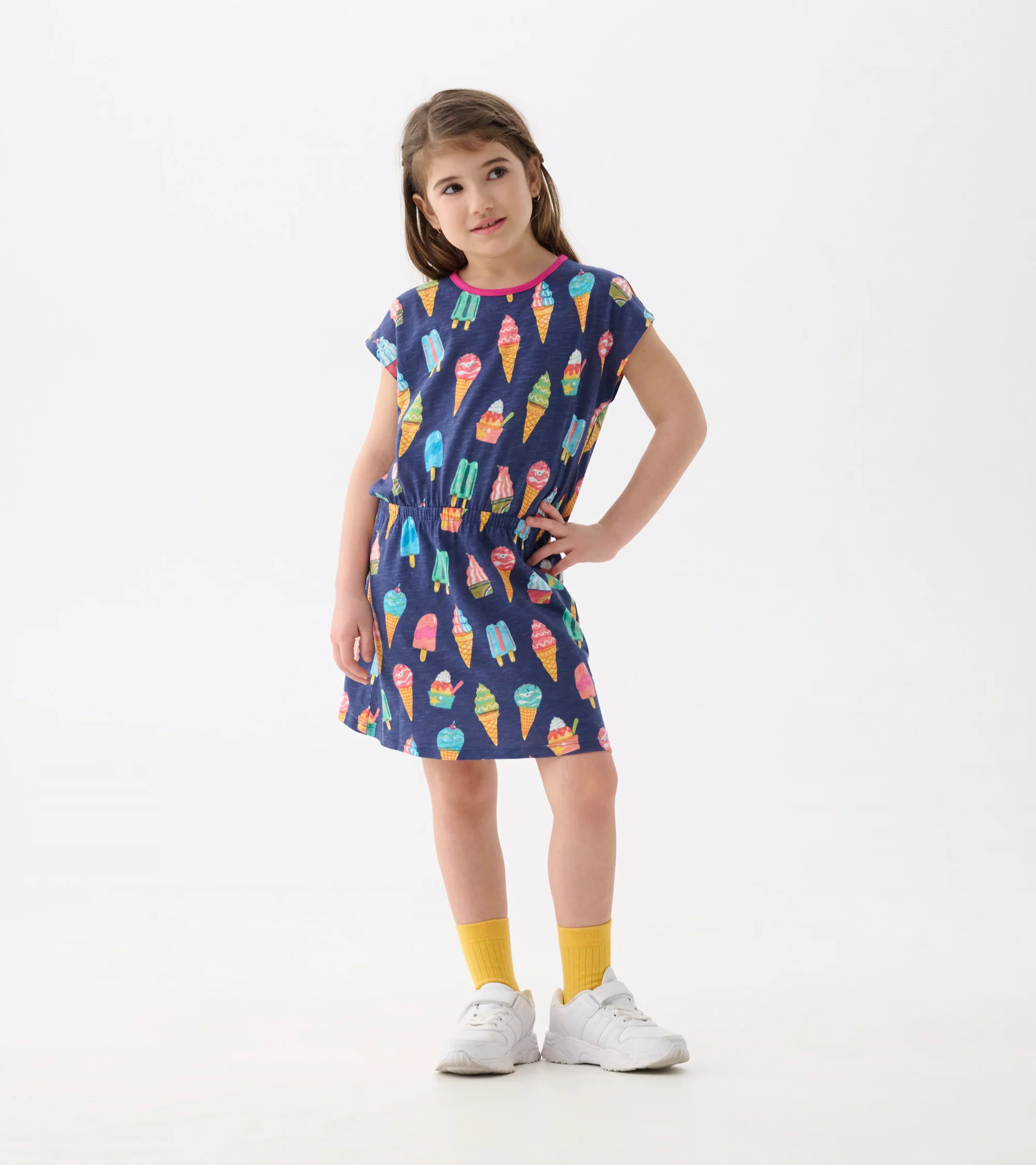 Girls Ice Cream Treats Relaxed Dress - Image 2