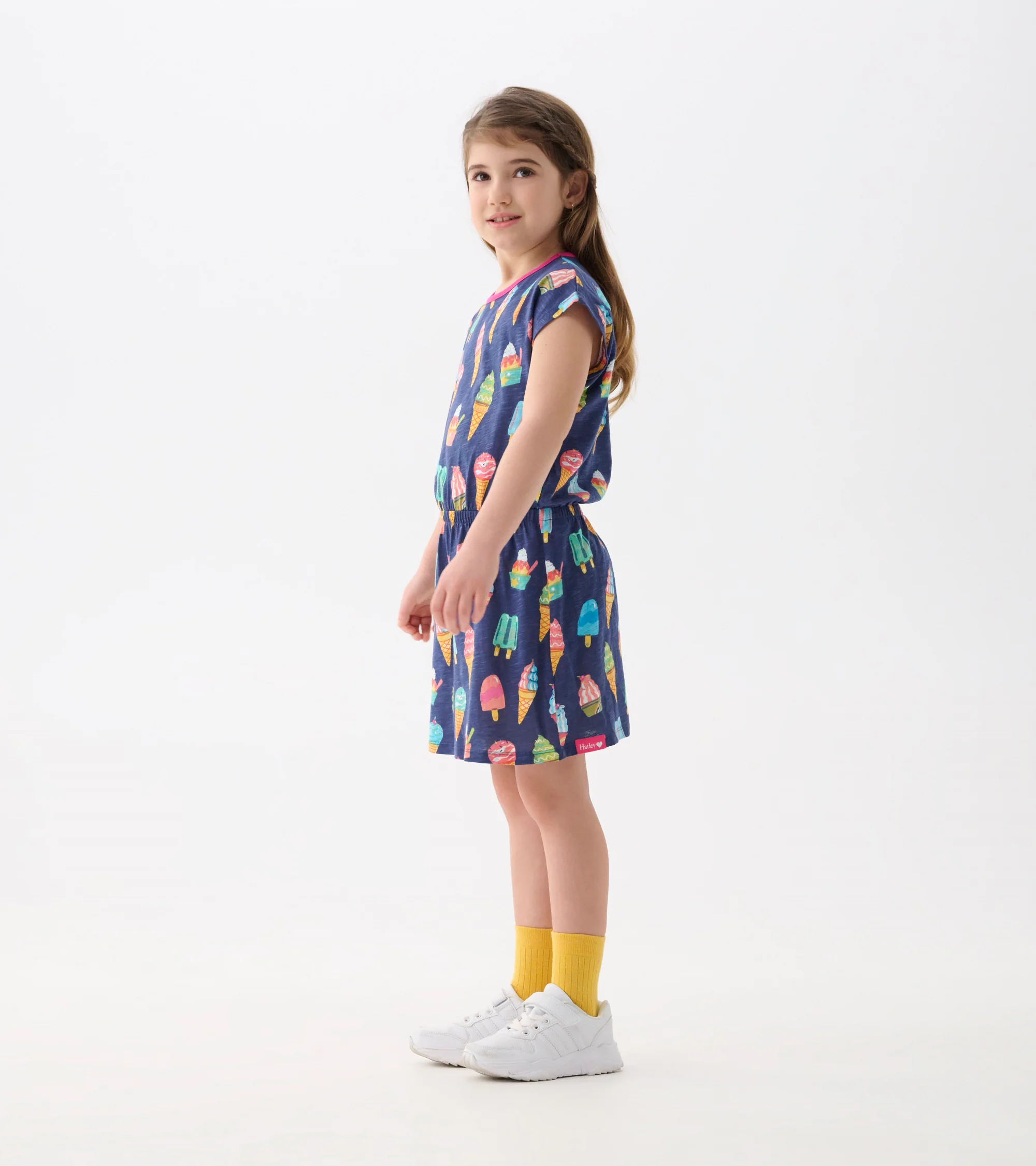 Girls Ice Cream Treats Relaxed Dress - Image 3