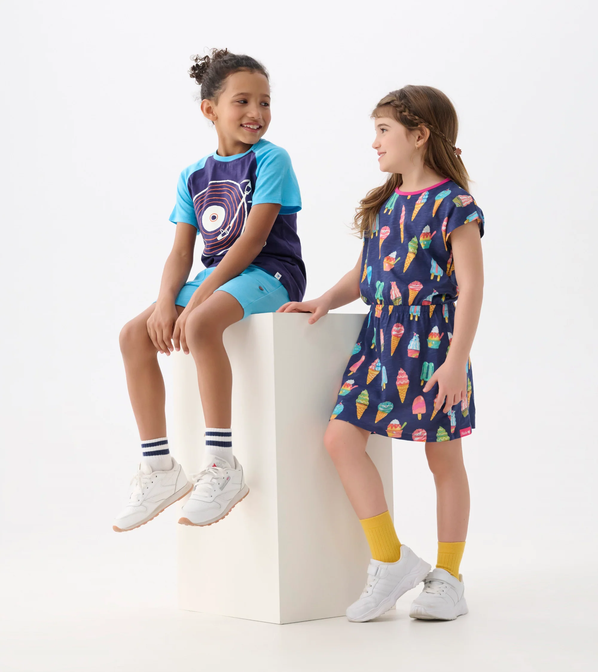 Girls Ice Cream Treats Relaxed Dress - Image 4