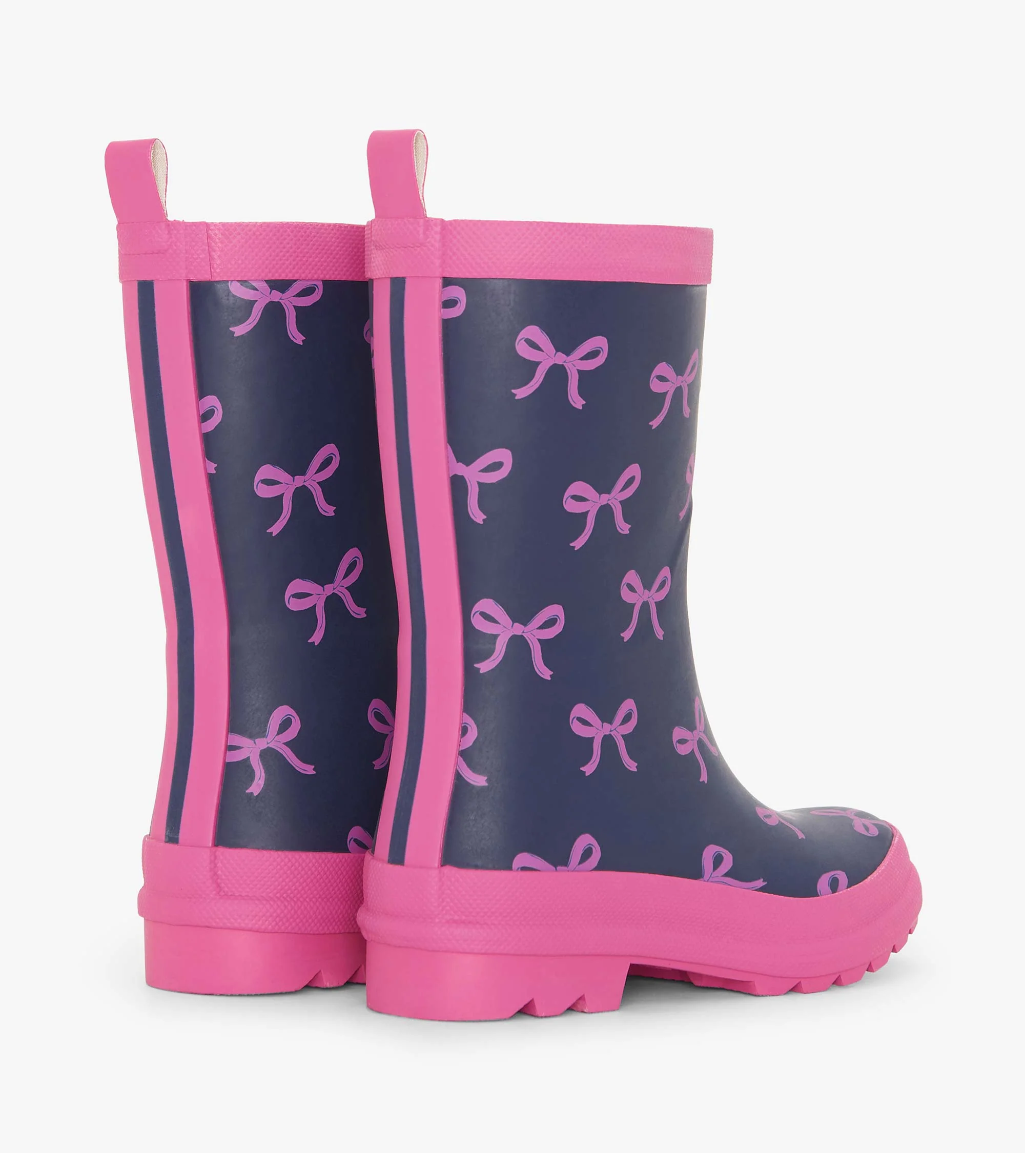 Girls Teeny Bows Matte Wellies - Image 3