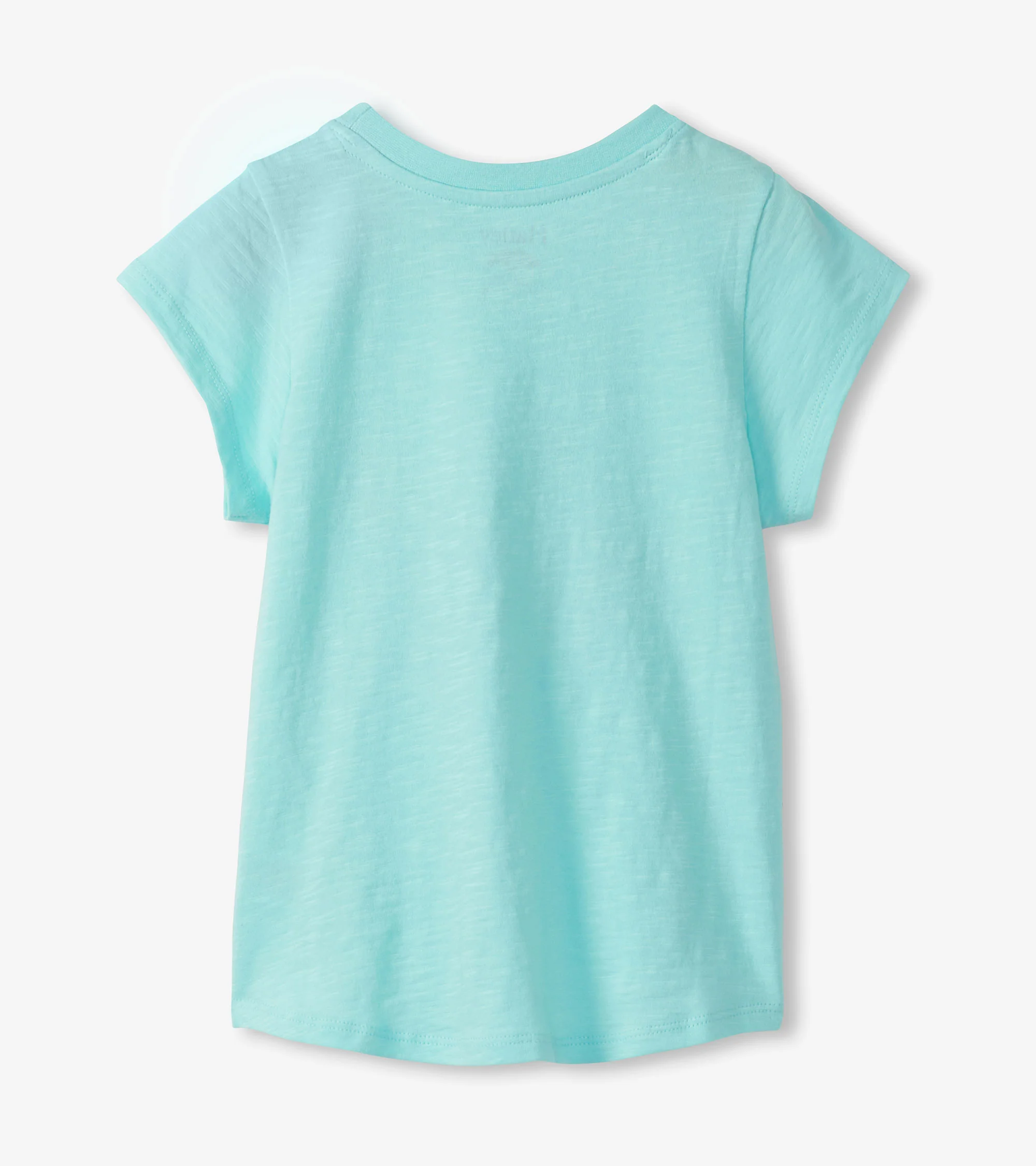 Girls Tropical Fish Tie Front T-Shirt - Image 2