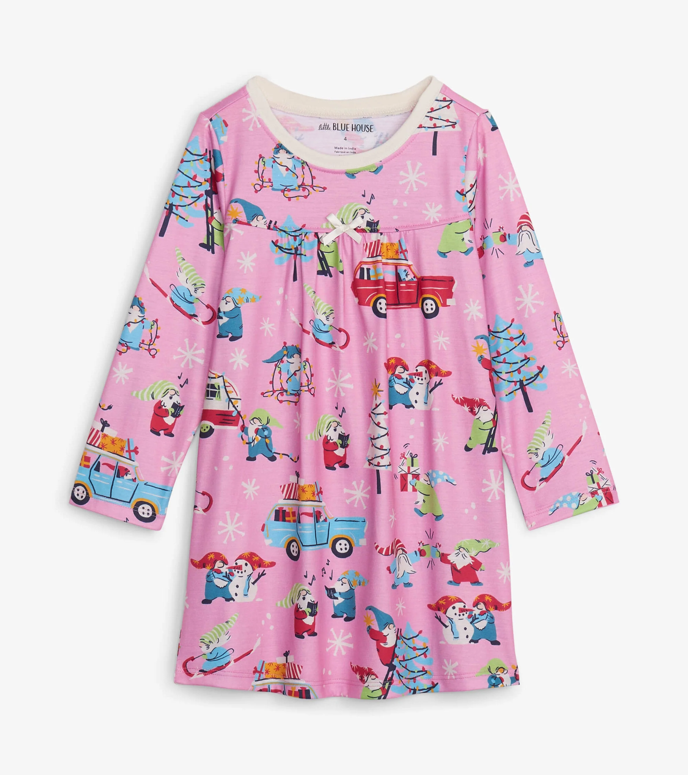 Girls Gnome For The Holidays Nightgown