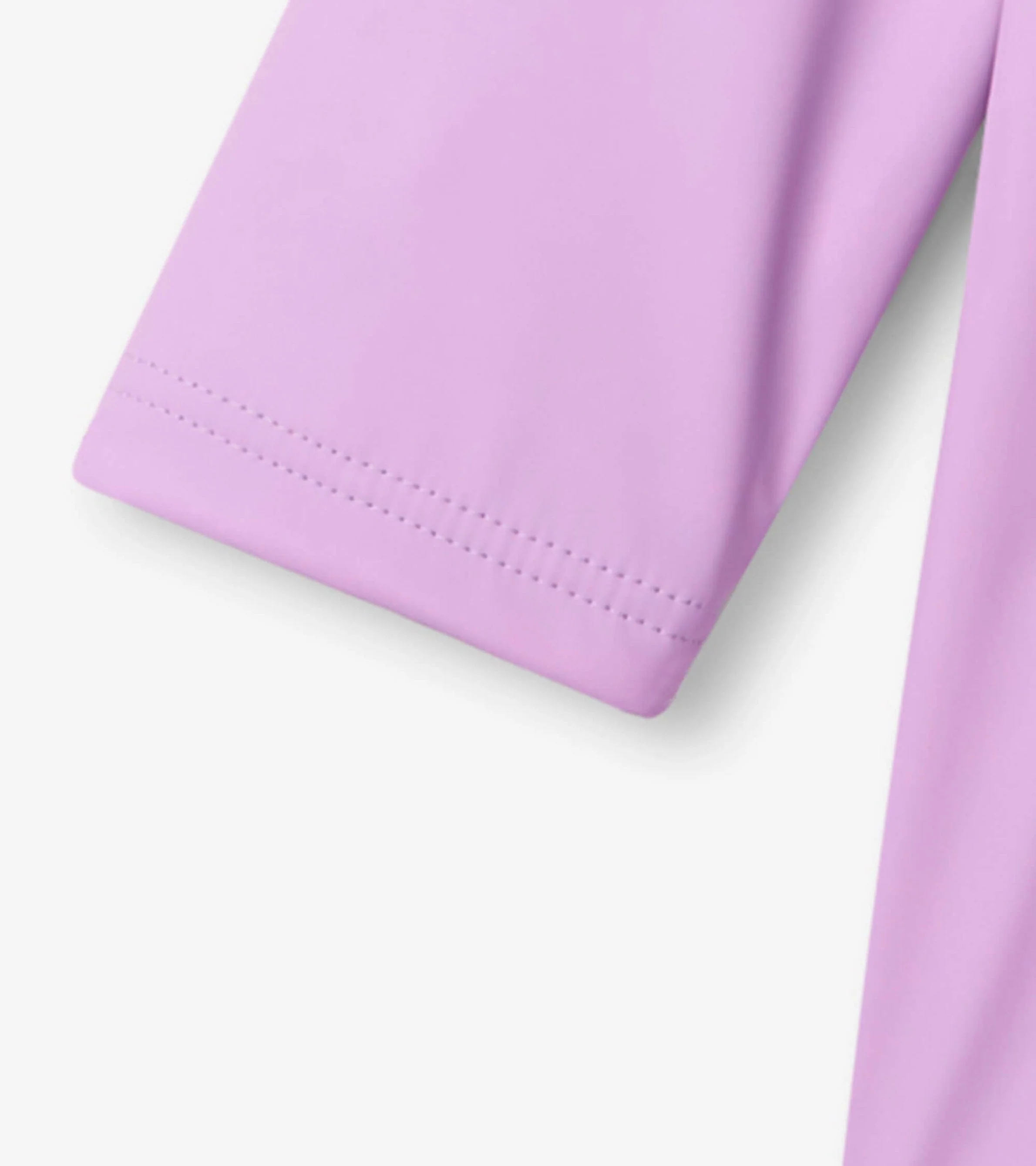 Girls Lilac Button-Up Raincoat - Image 7