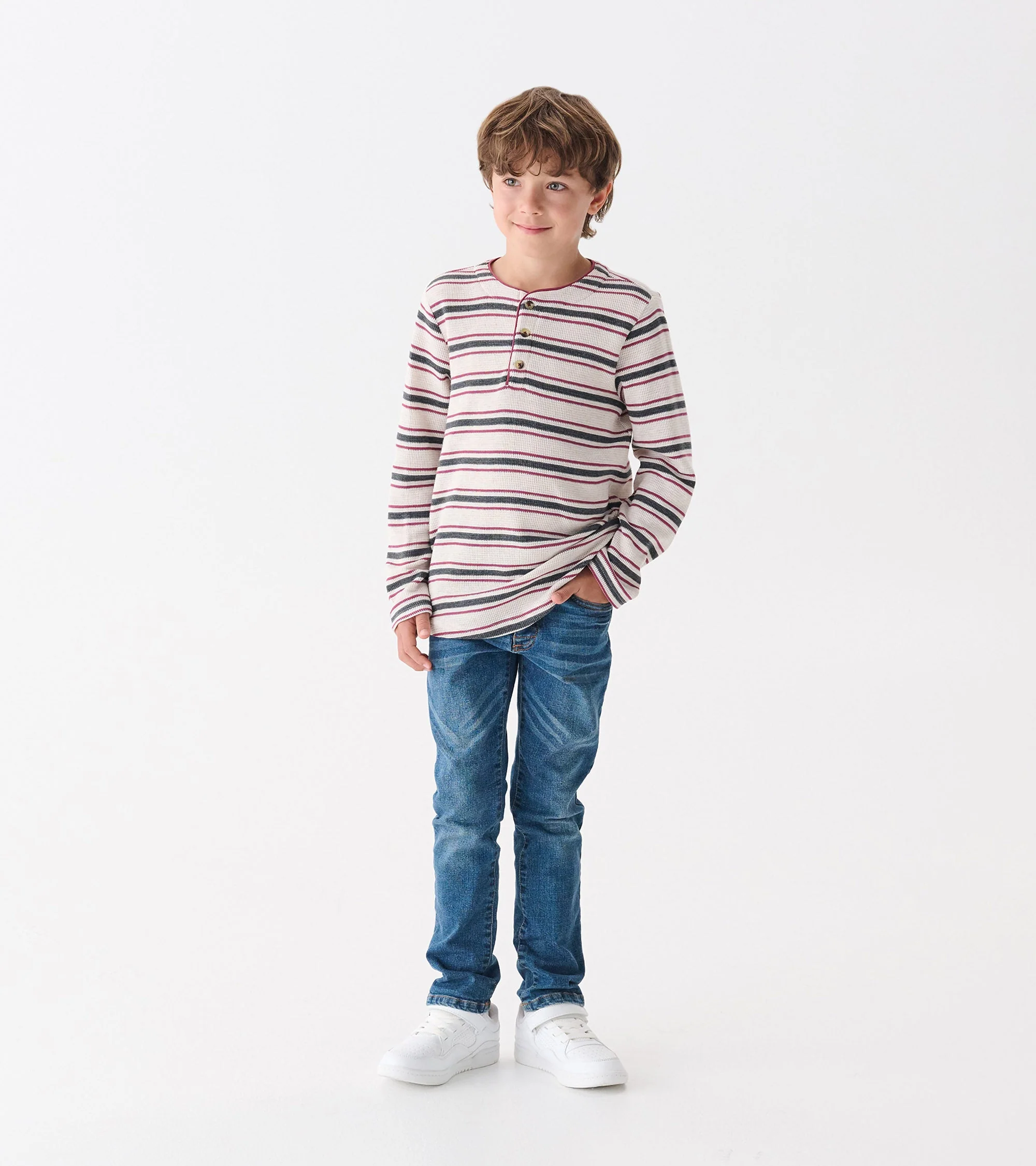 Boys Classic Blue Jeans - Image 3
