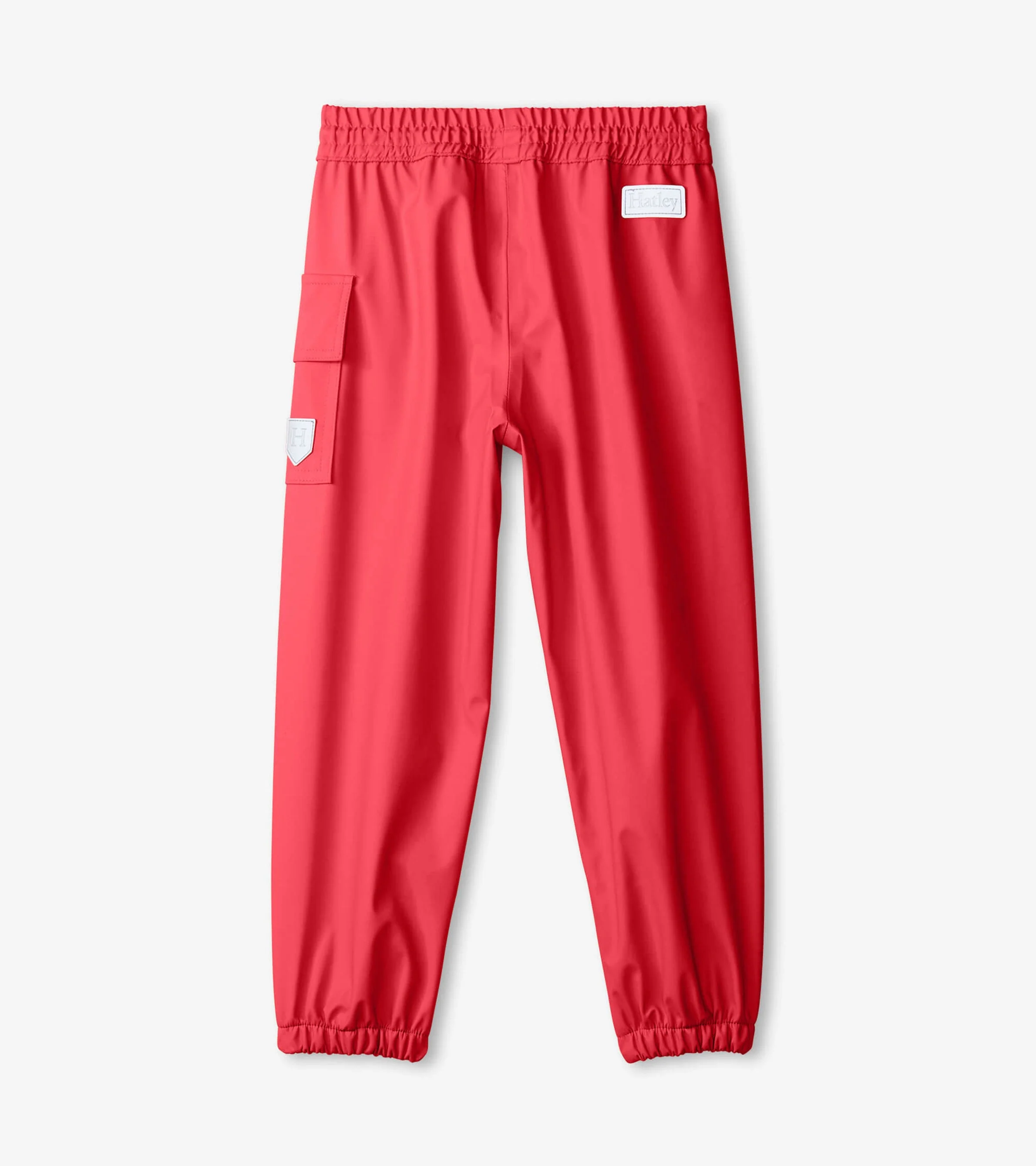 Red Kids Rain Pants - Image 3