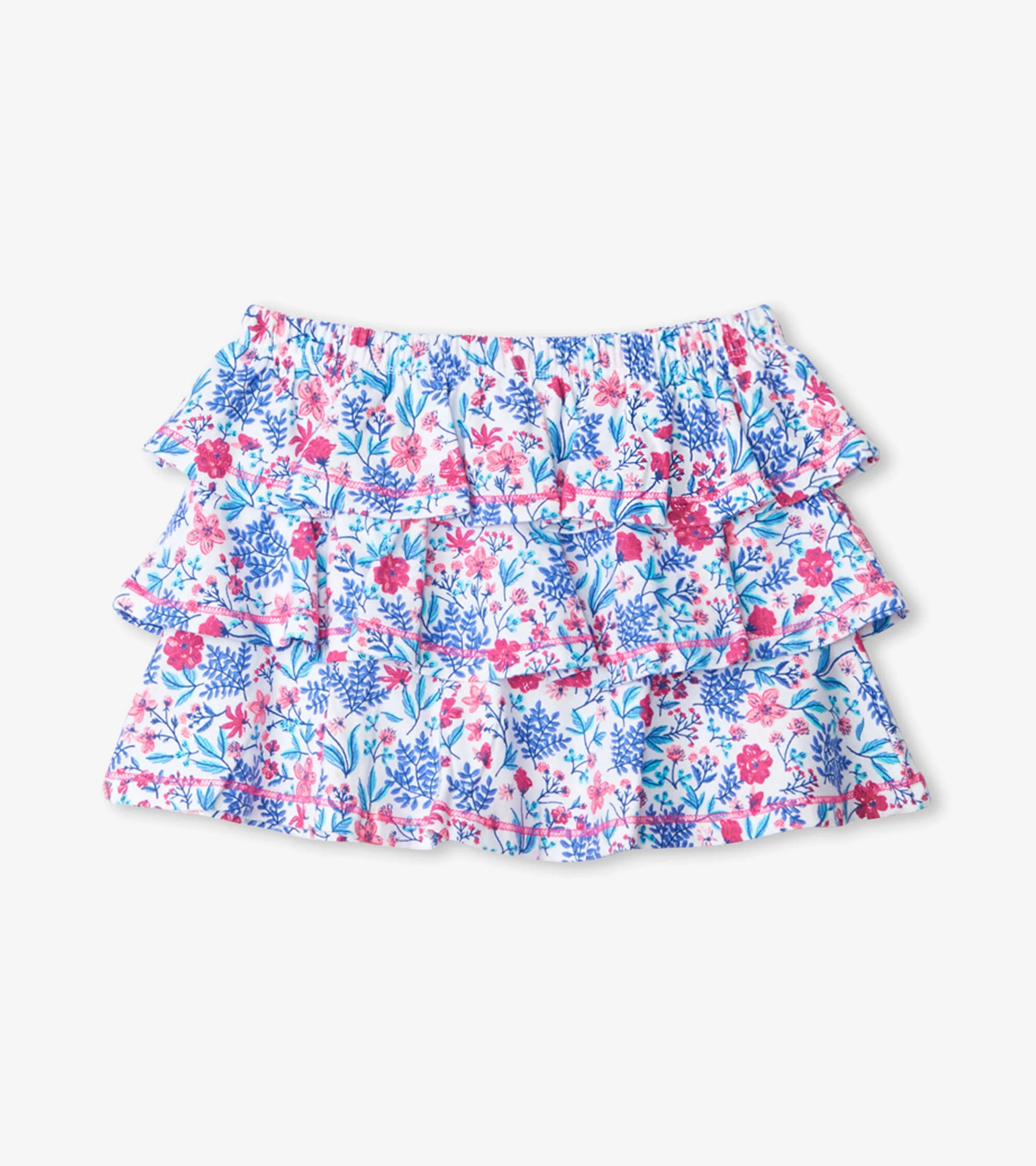 Wild Flowers Tiered Skirt - Image 2