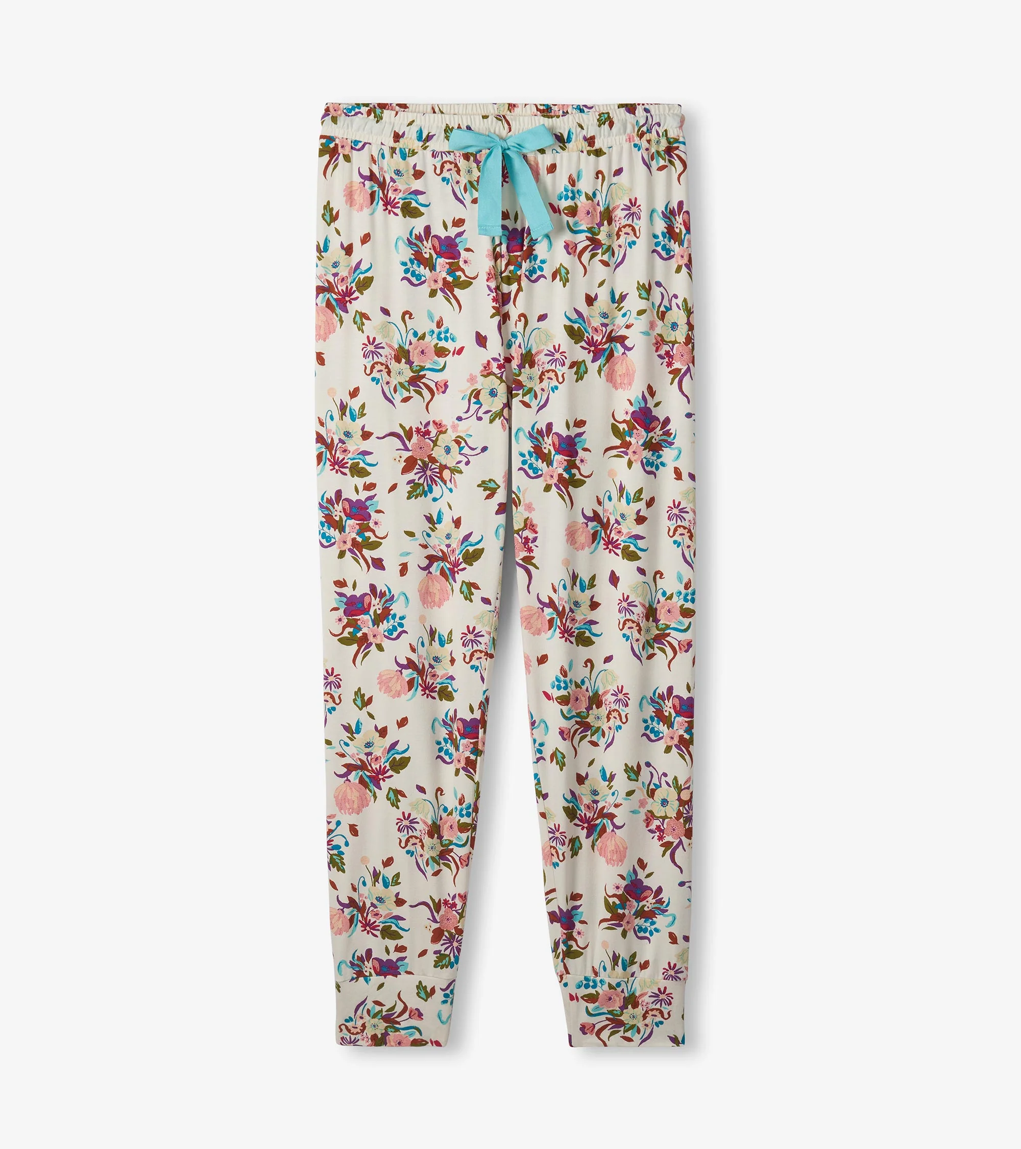 Women's Fall Floral Bamboo Pyjama Set - Image 6