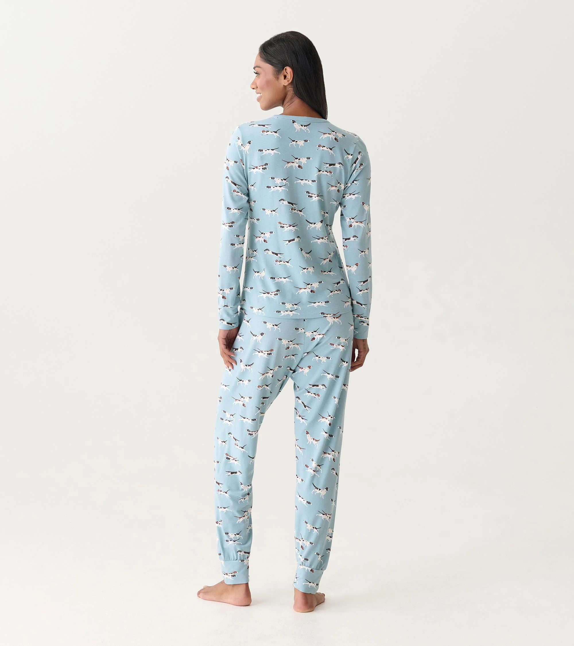 Women's Hunting Dogs Pyjama Set - Image 3