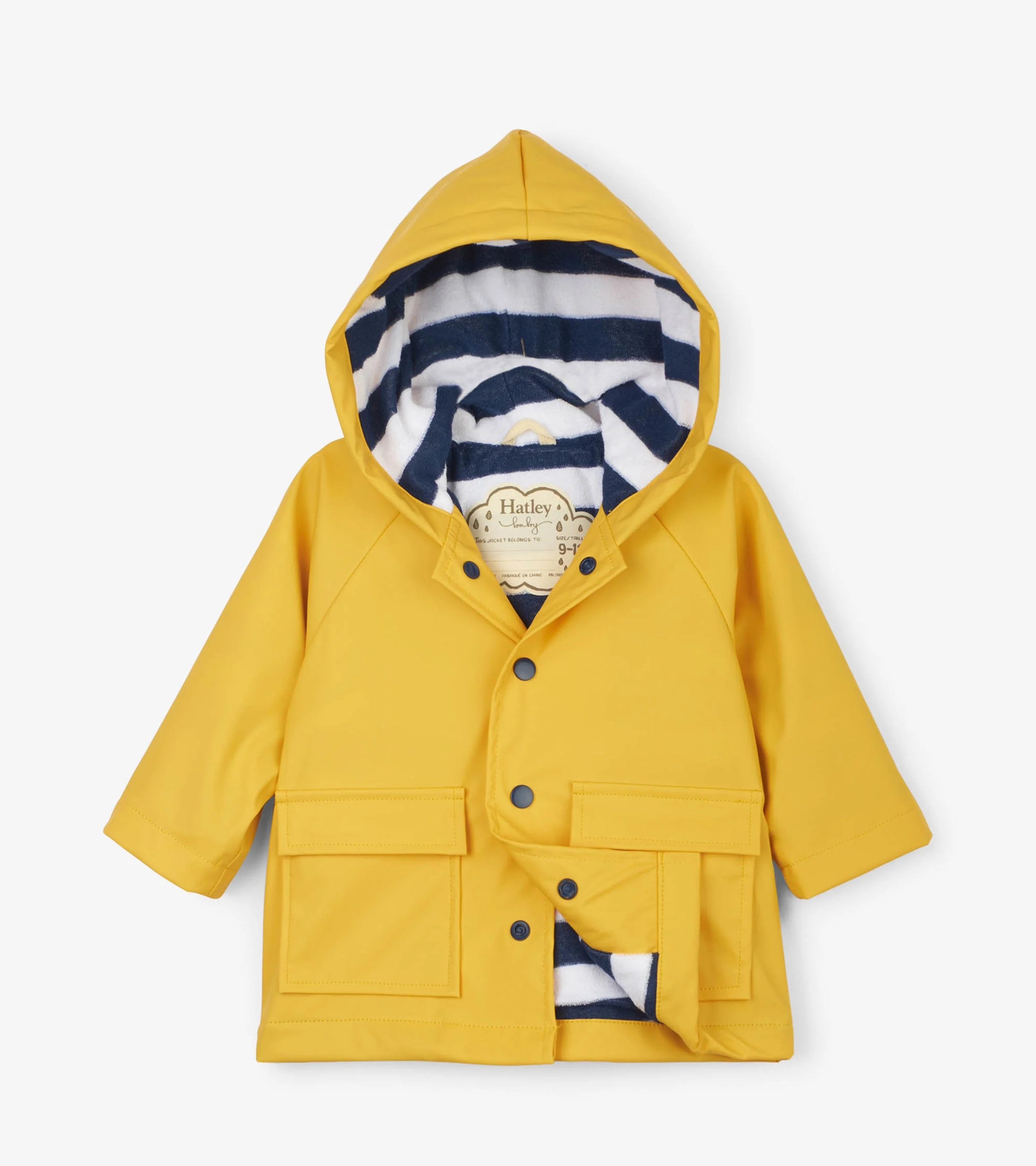Yellow Baby Raincoat - Image 3